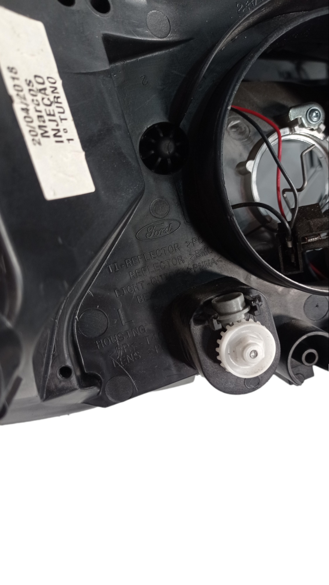 Farol Esquerdo Ford Ecosport Com Led 2013 A 2017 Recuperado 10