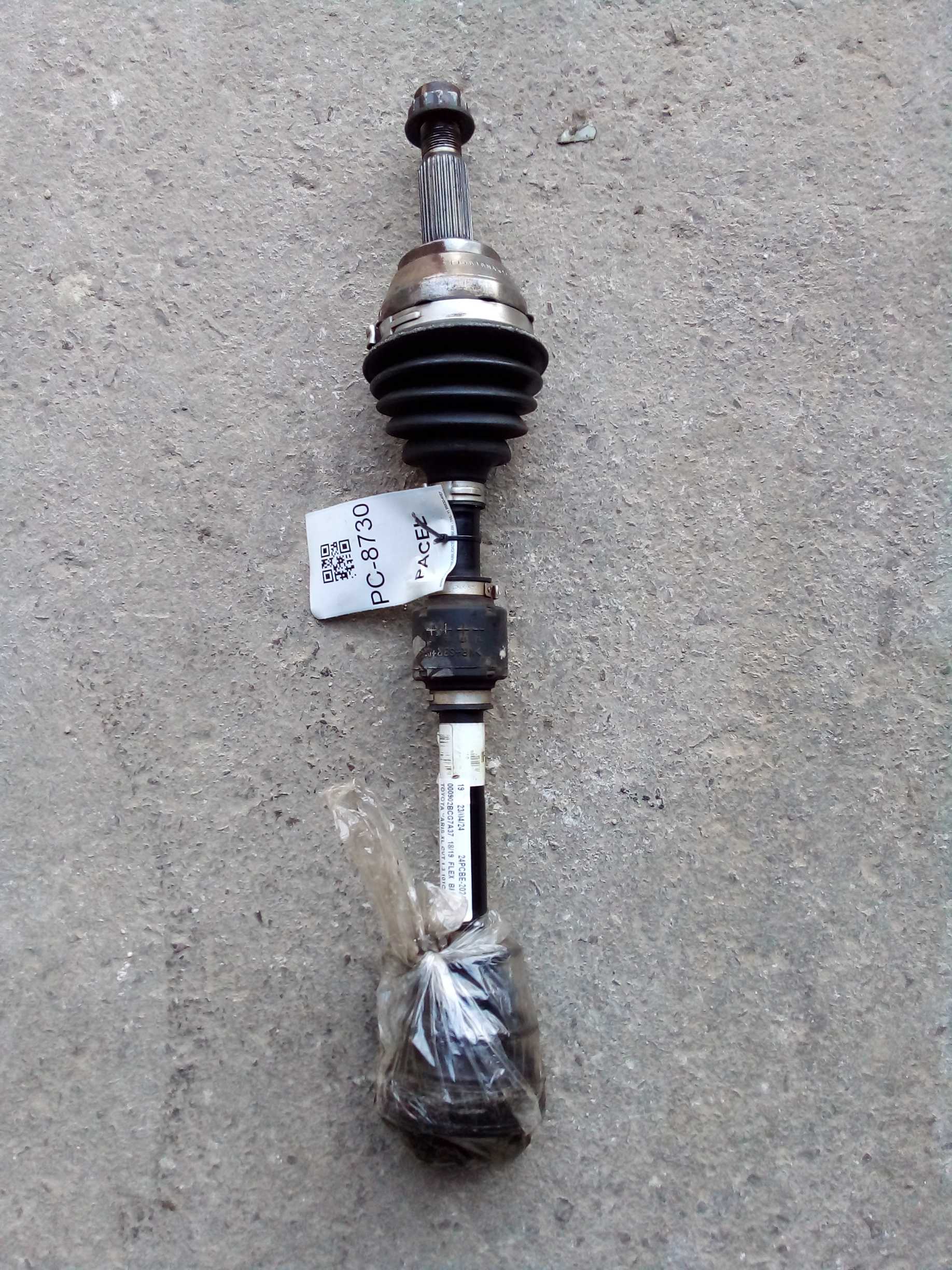 Semi-eixo Toyota yaris XL CVT 1.3 101cv automático lado esqu