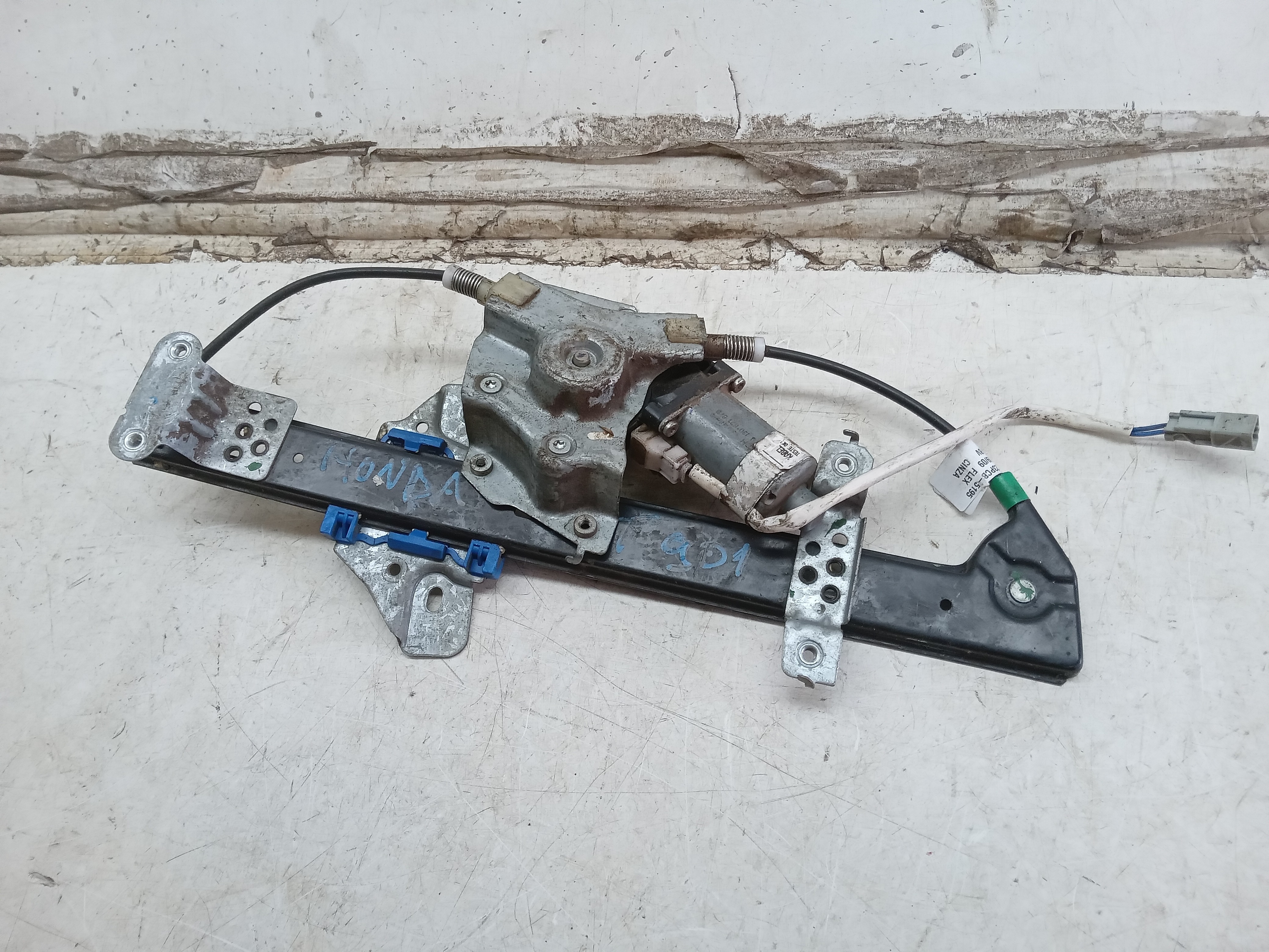 MÁQUINA VIDRO TRASEIRA LD HONDA FIT 2009