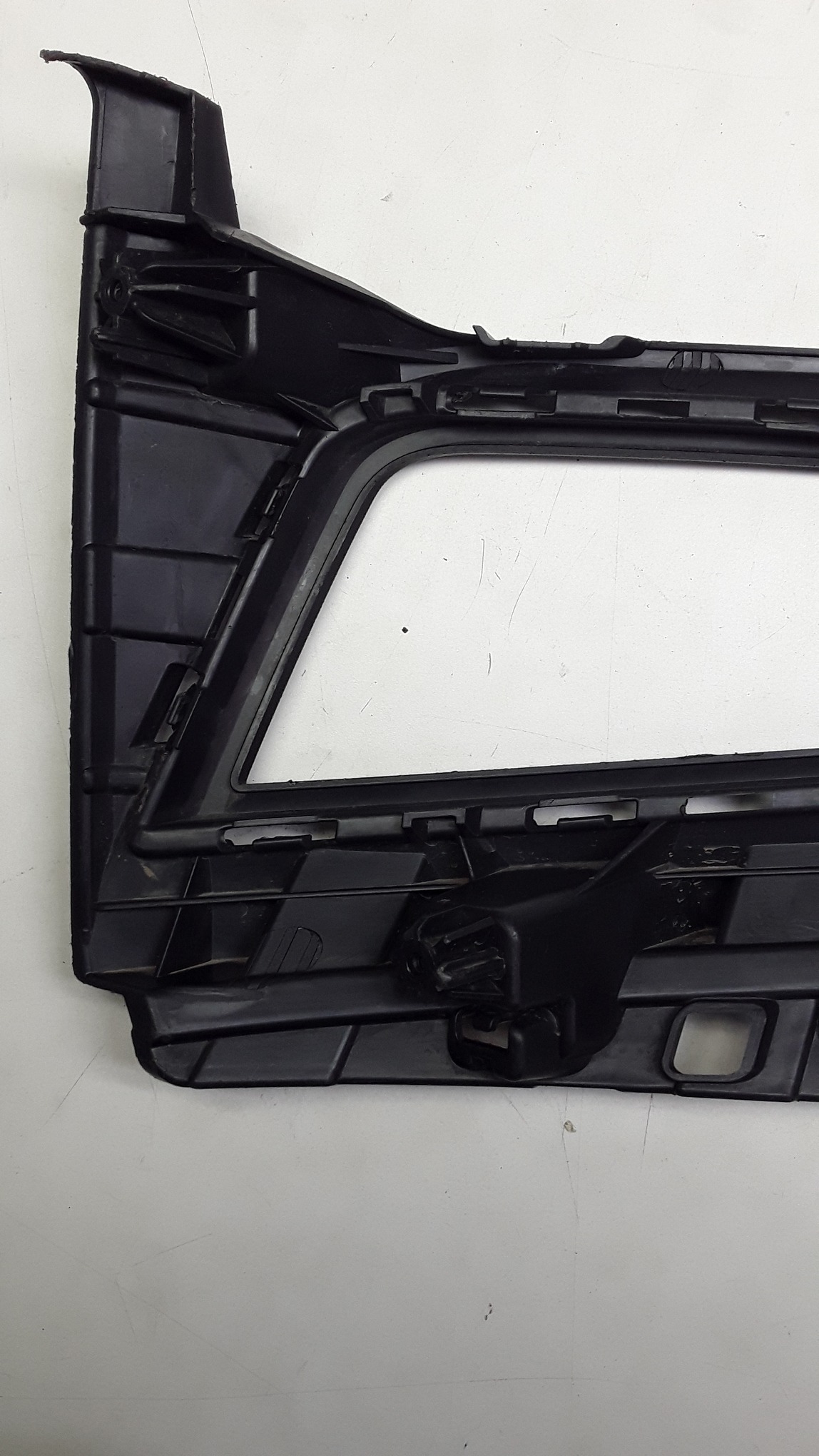 Grade Lateral Esquerda Farol De Milha Vw Polo Virtus 17 20 Preto Esquerdo 3