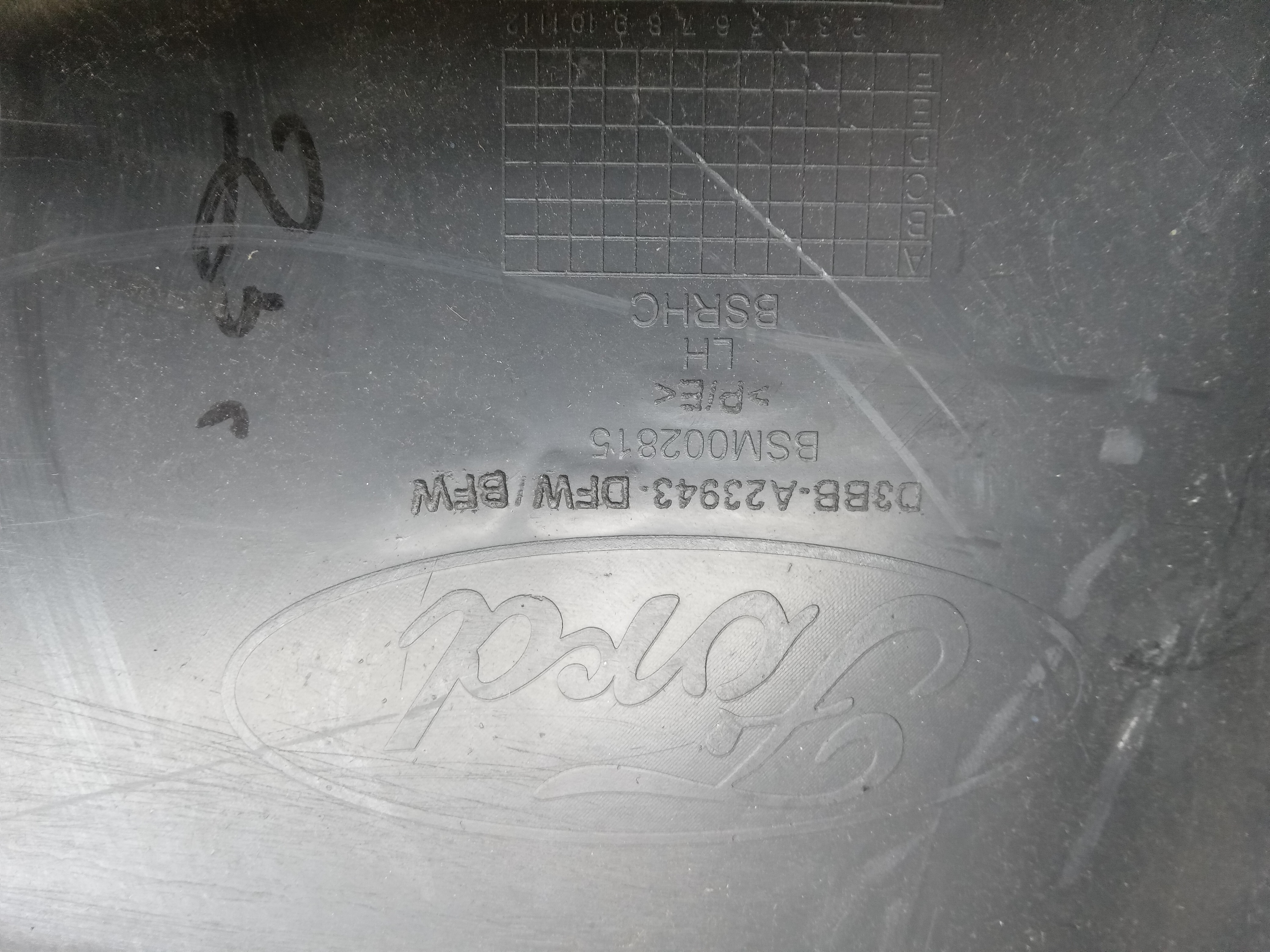 FORRO PORTA DIANT LE FORD NEW FIESTA 2014 3