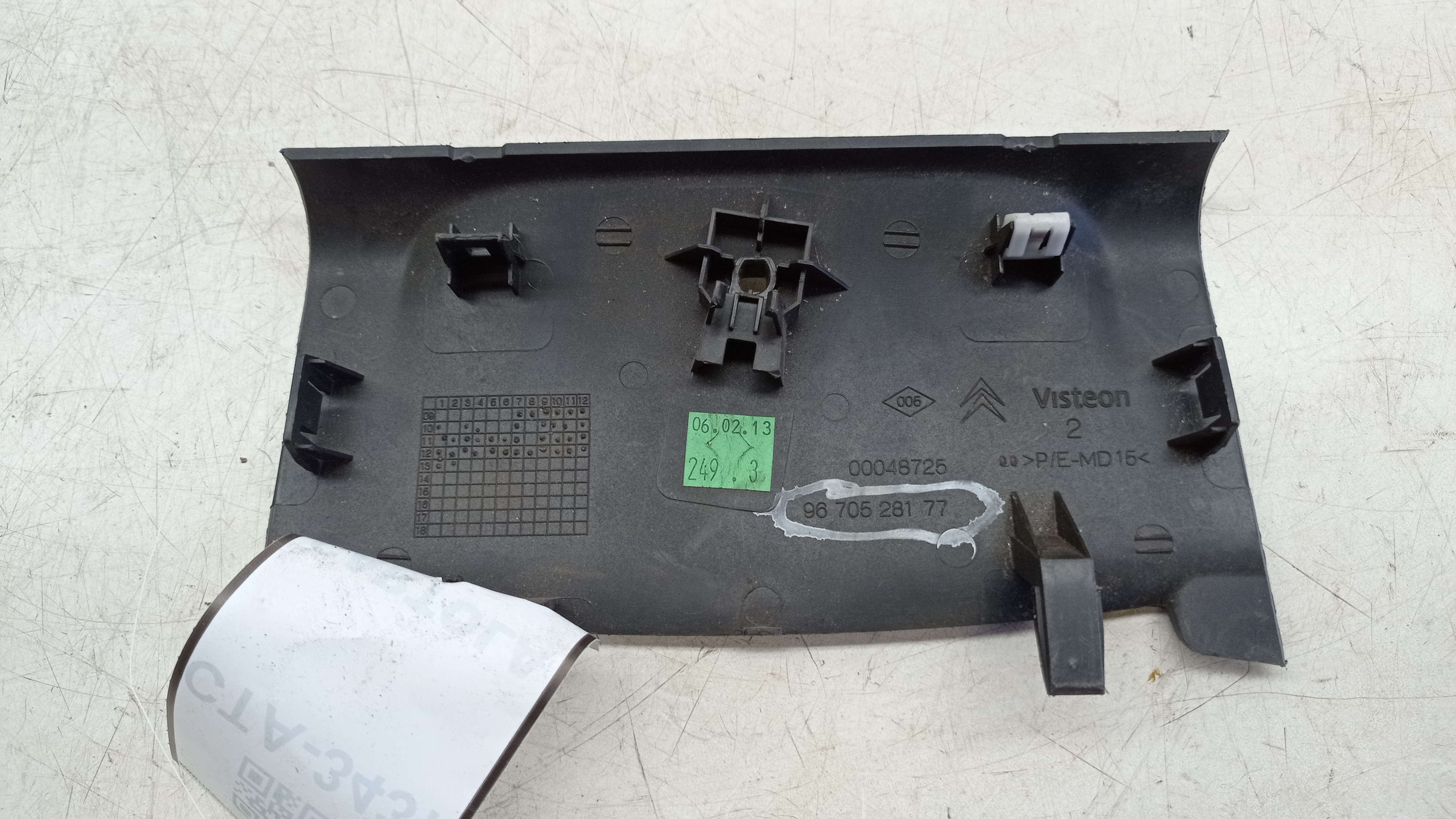9670528177  TAMPA PAINEL CITROEN DS4 TURBO 2013  2014 2