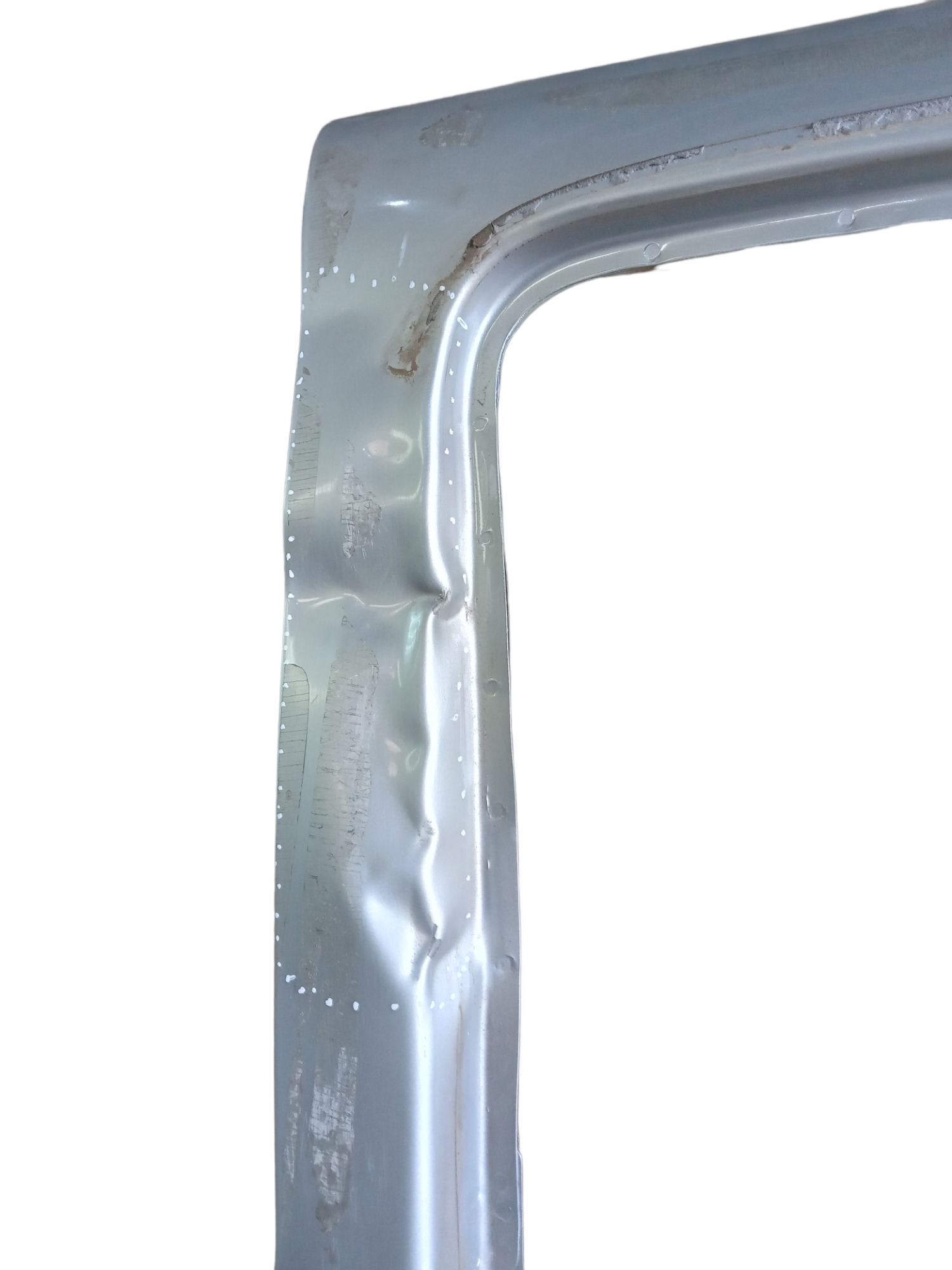 Porta Traseira Esquerda Ford Ranger 2009 Para Recuperar Traseira Esquerdo Prata 8