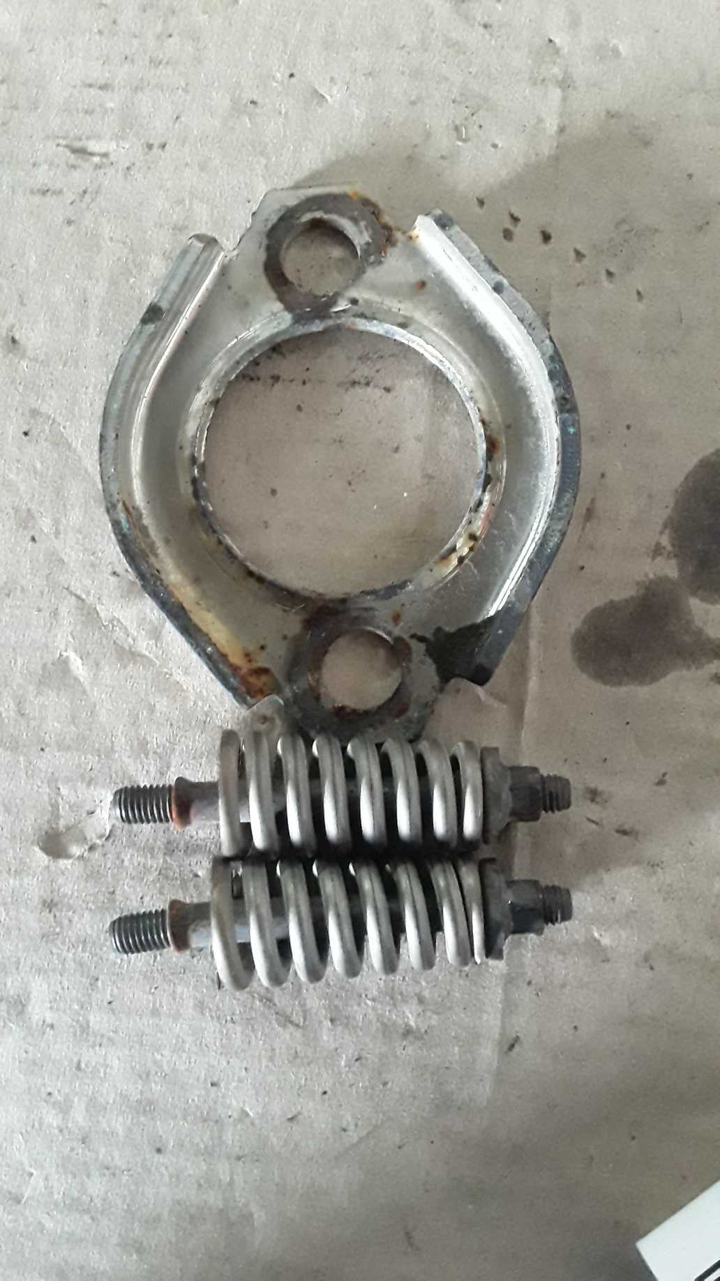 Conjunto Trava  Do Escapamento Renault Sandero 2012/2013 1
