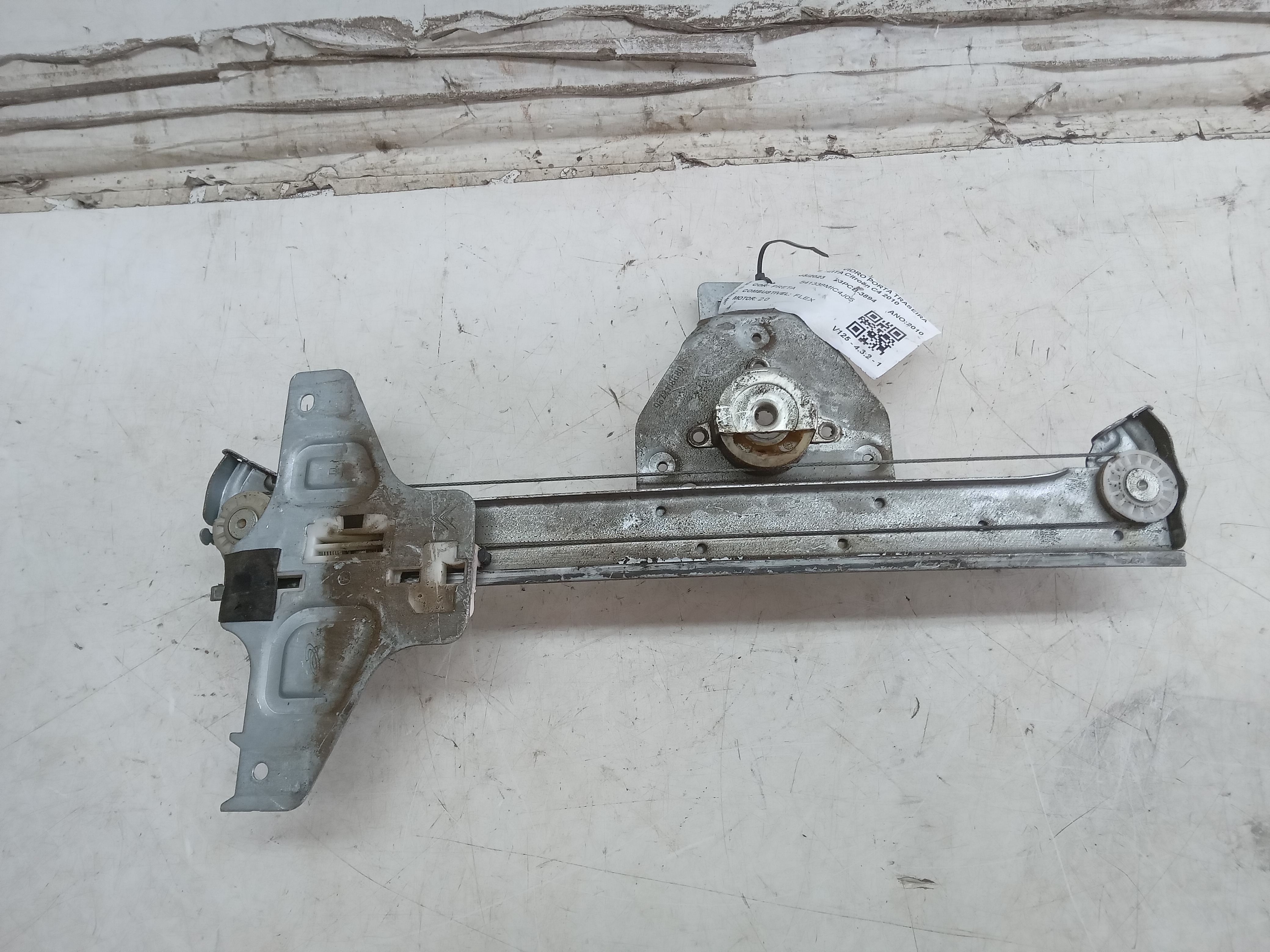 MÁQUINA VIDRO TRASEIRA LD CITROEN C4 2010