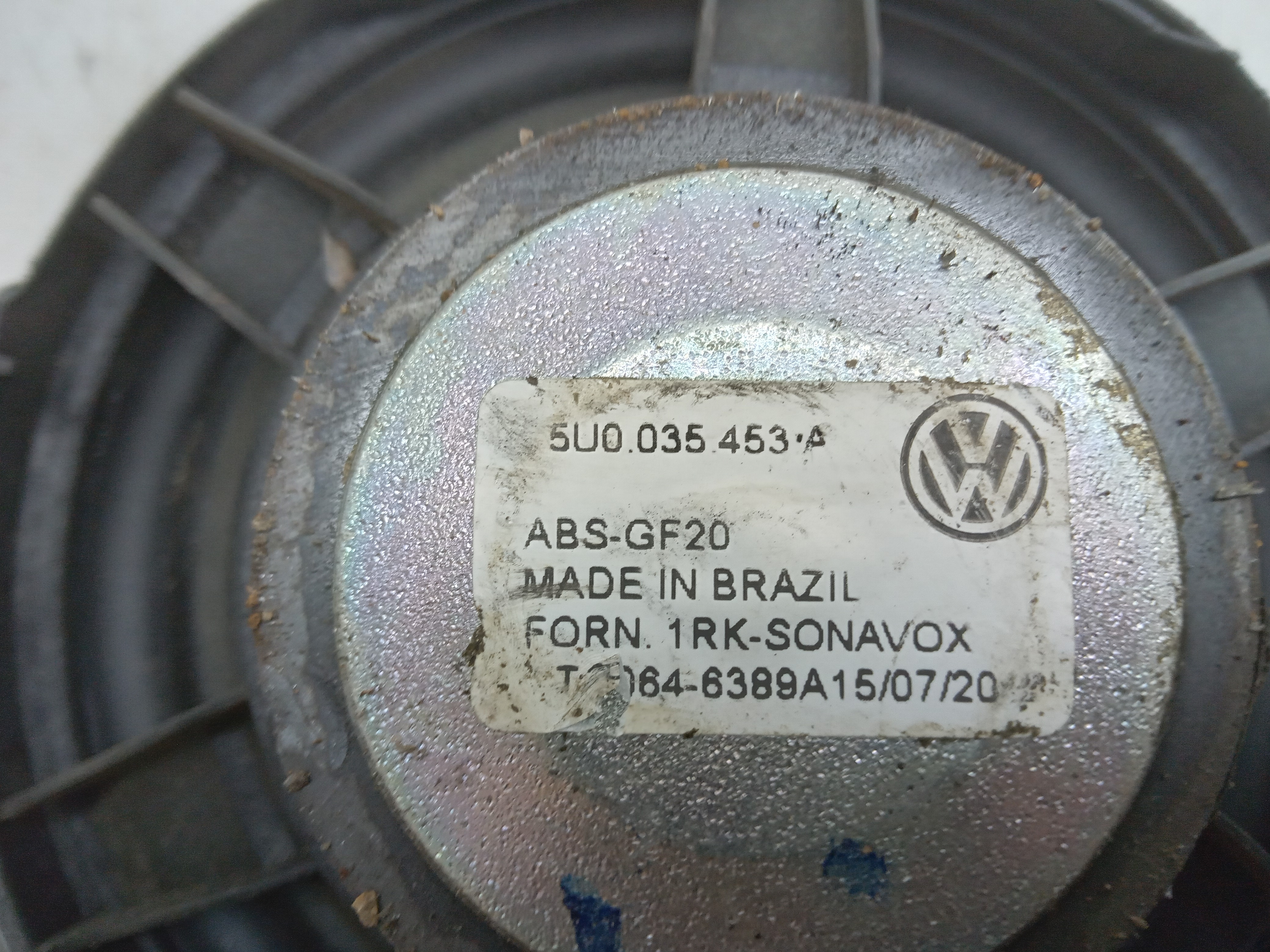 ALTO FALANTE PORTA DIANTEIRA LD Volkswagen Voyage 2017 3