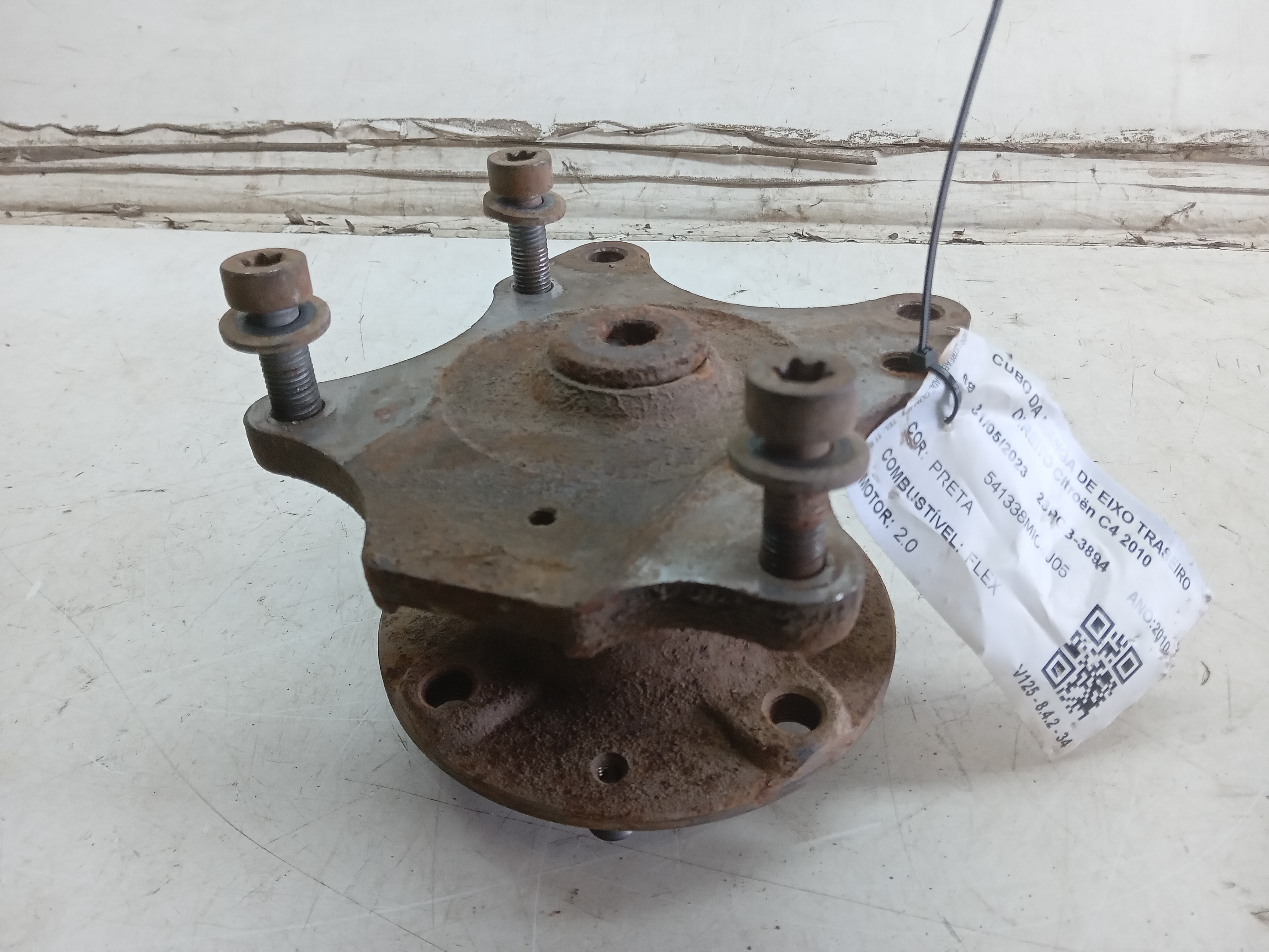 CUBO RODA TRASEIRO LD CITROEN C4 2010