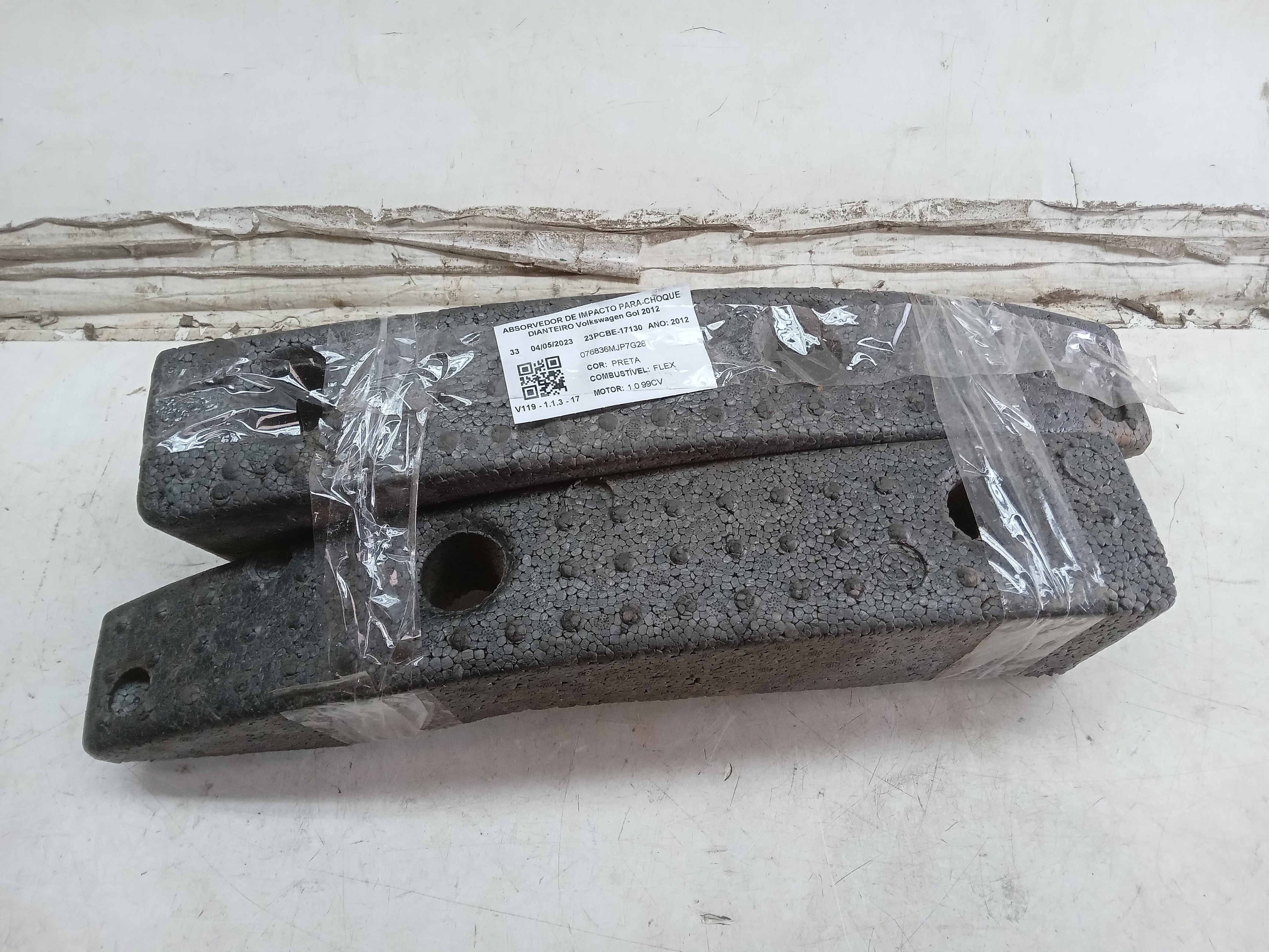 ABSORVEDOR IMPACTO PARACHOQUE DIANTEIRO Volkswagen Gol 2012 1