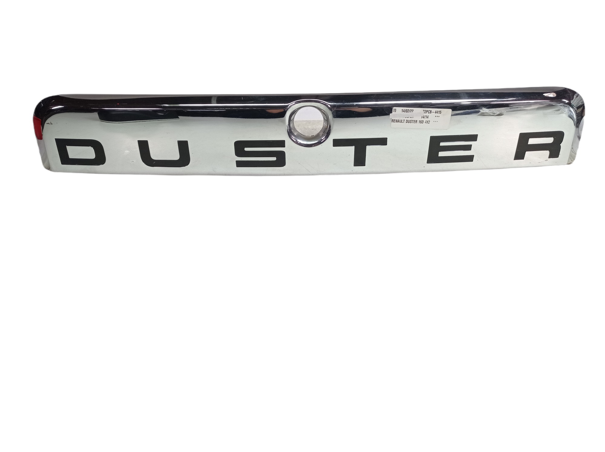 848100075r Friso Cromado Moldura Porta Malas Duster 2014 2