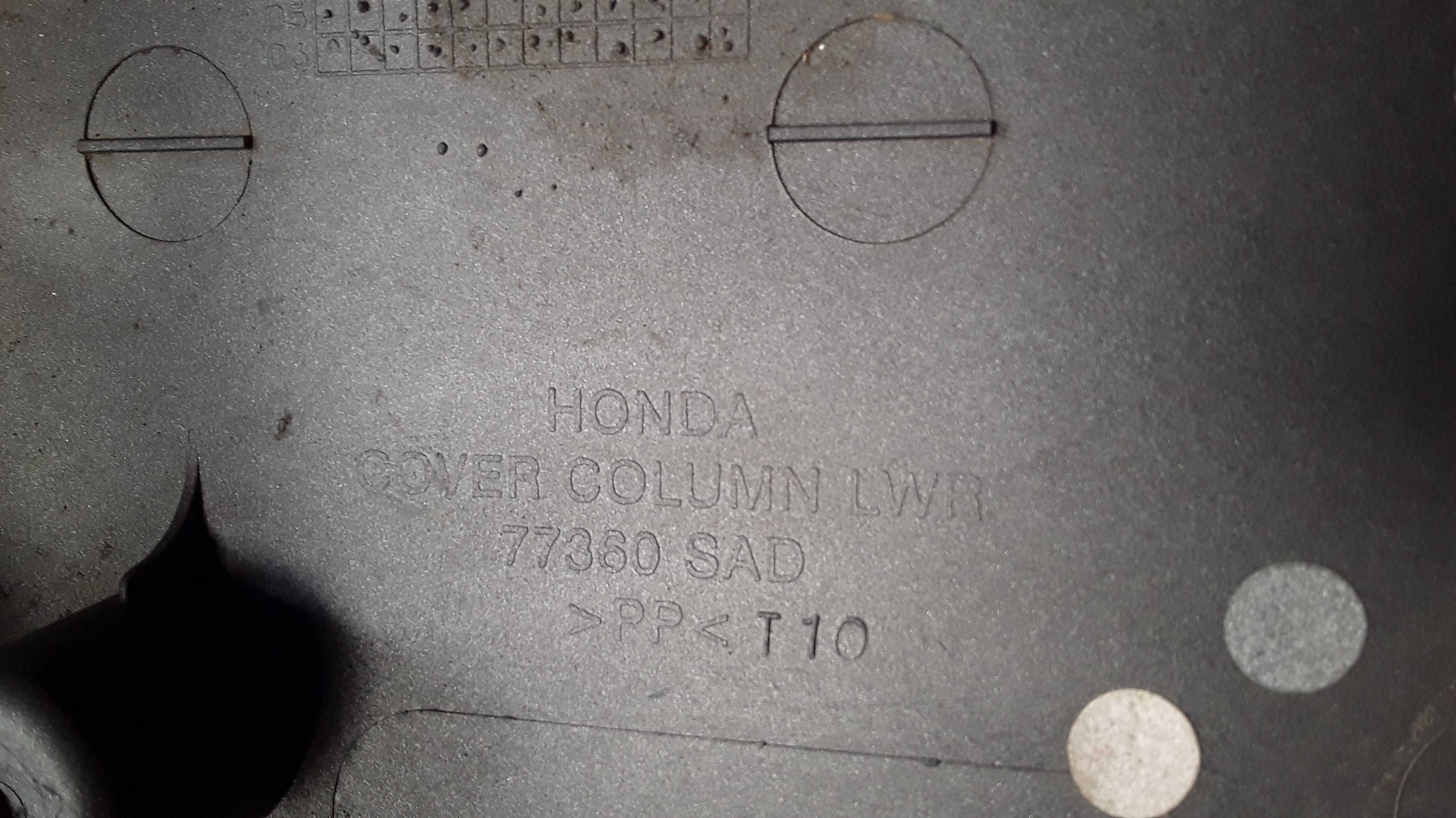 Moldura Inferior Chave Seta Honda Fit 2004 A 2008 77360sad 3