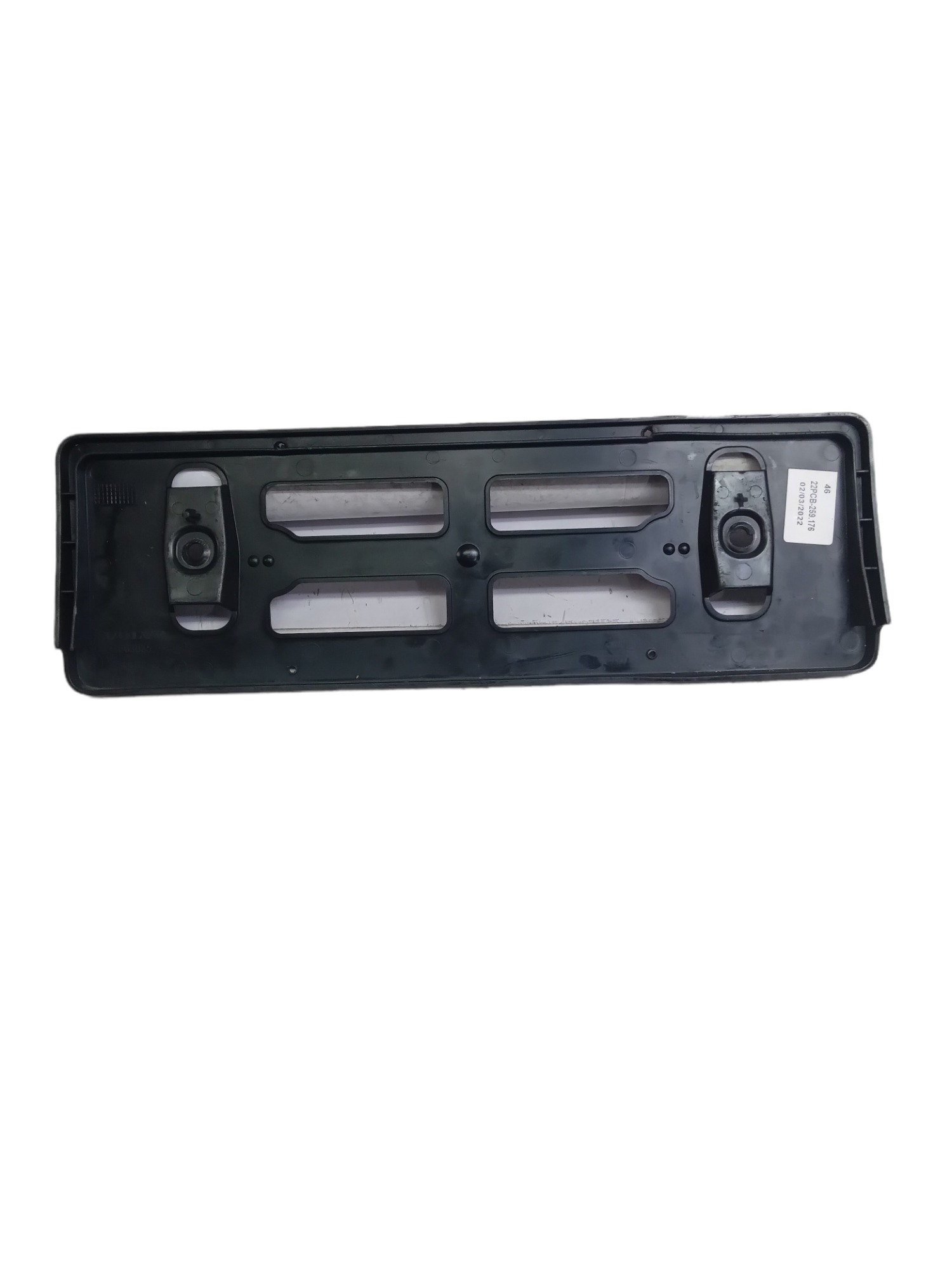 * Suporte Placa Dianteira Volvo Xc40 2018 A 2020 31663035 Preto 2