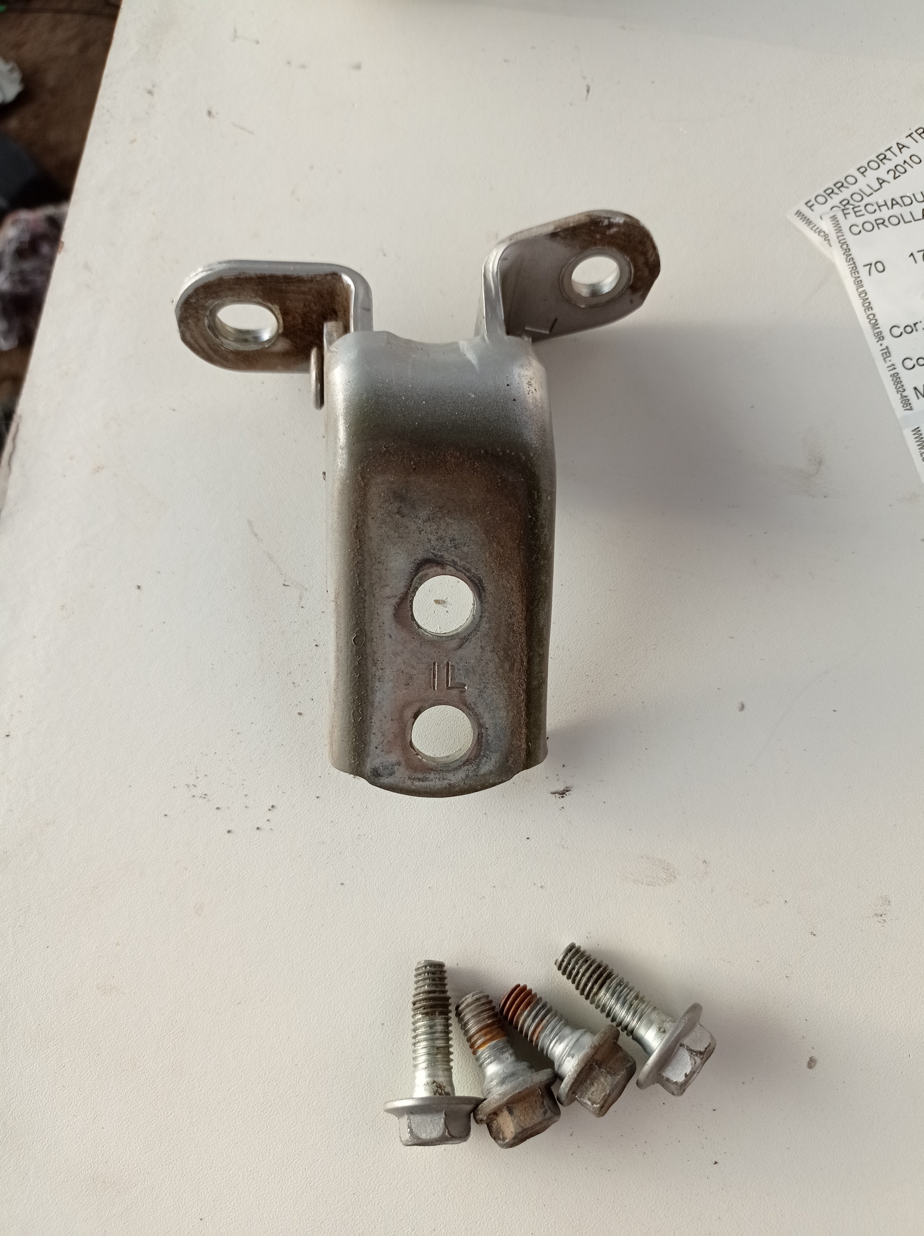DOBRADIÇA SUPERIOR PORTA DIANT LE TOYOTA COROLLA 2010 2
