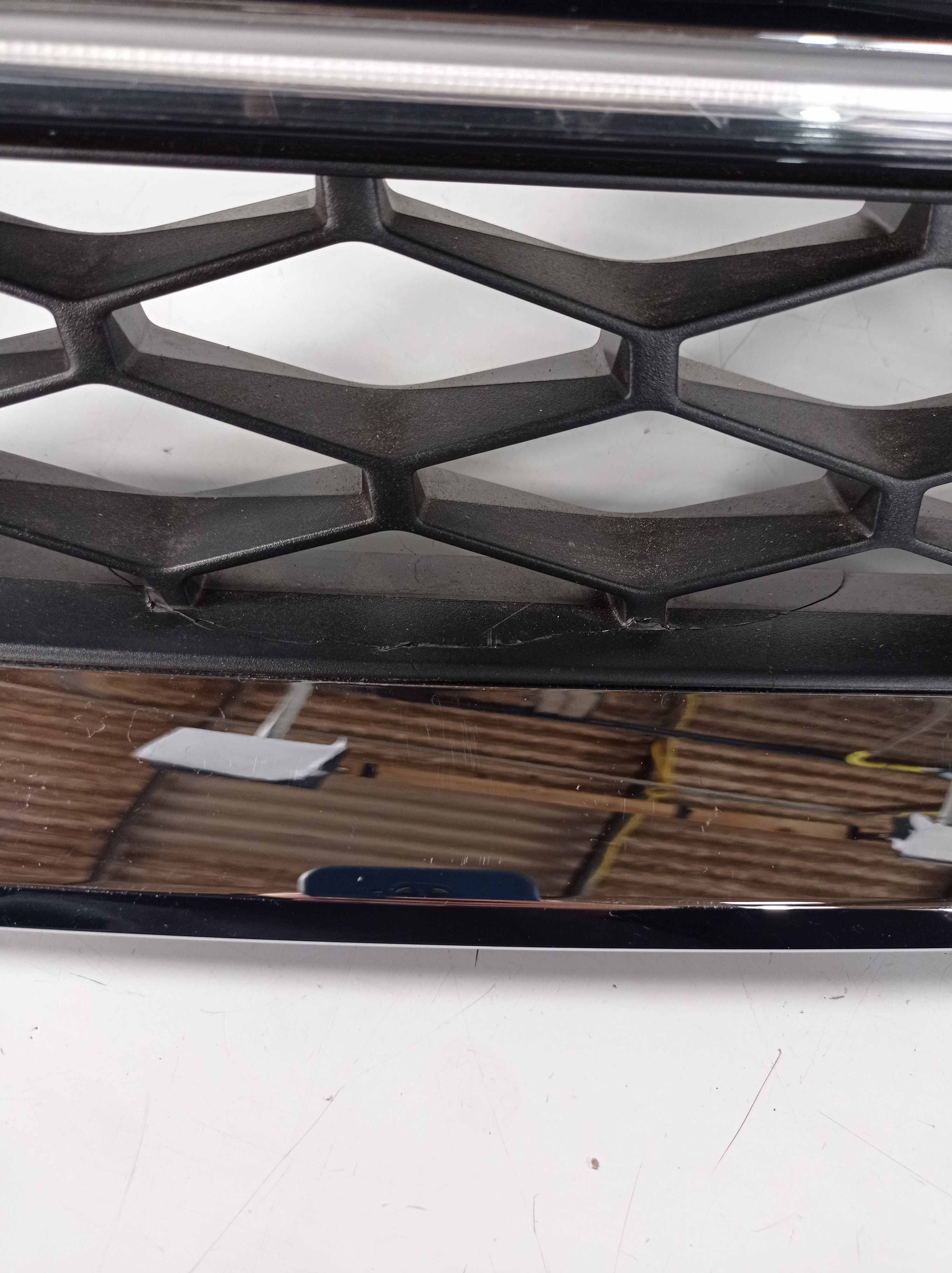 2gj853653g Grade Dianteira Vw Taos Highline 2020/2022 C Led 5
