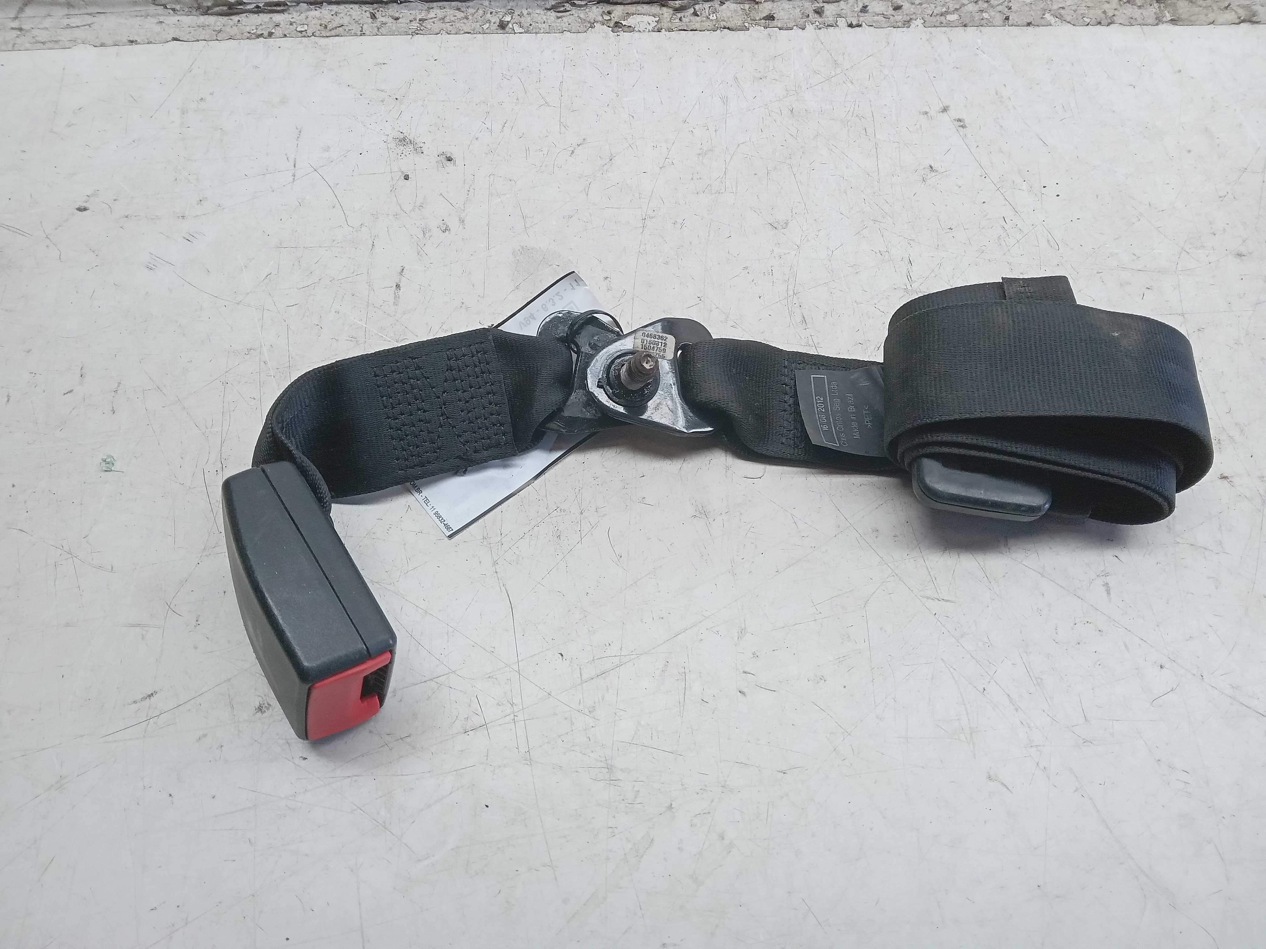CINTO DE SEGURANÇA FEMEA CENTRAL Renault Sandero 2012 2