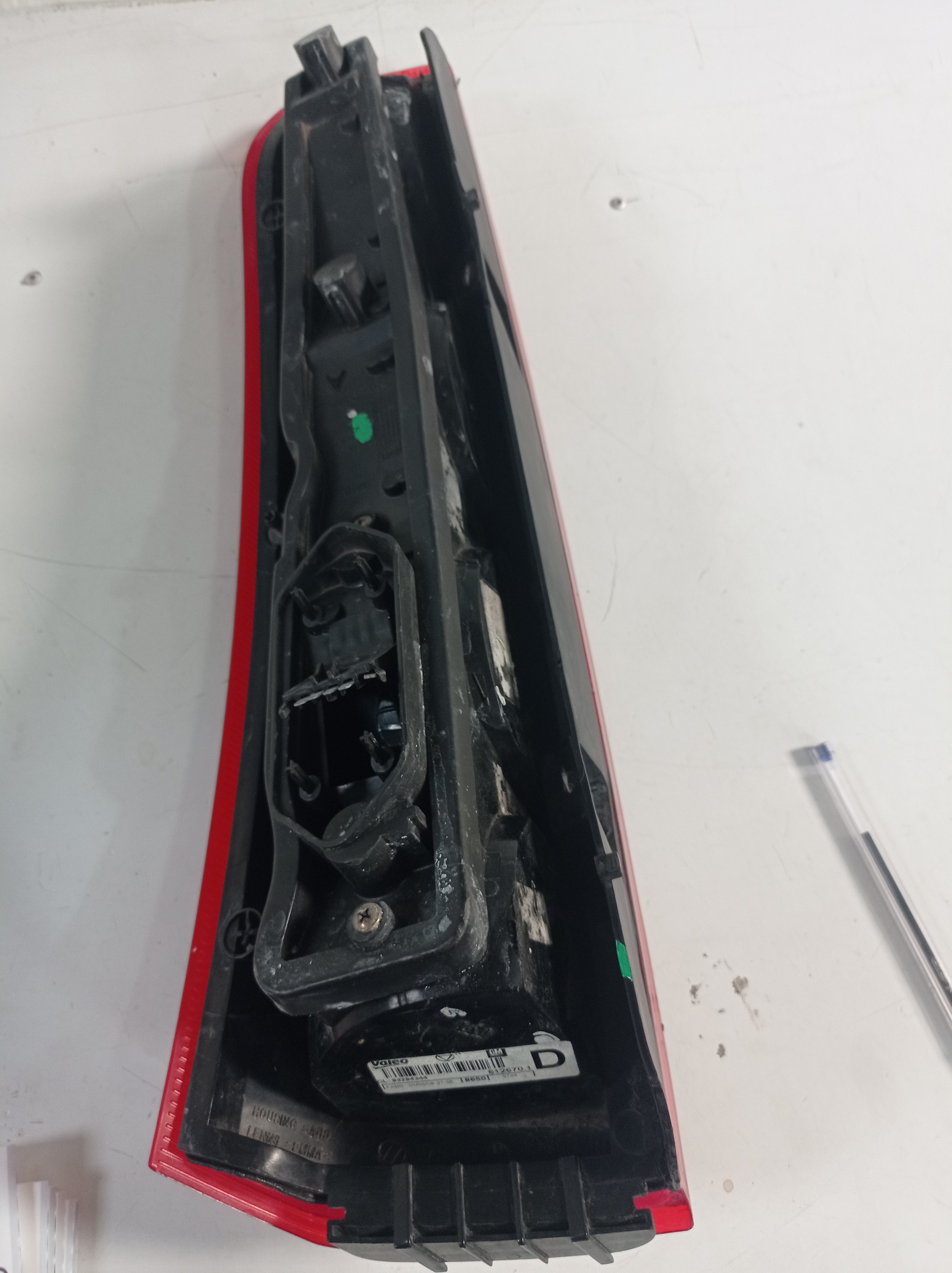 Lanterna tras Direita GM Meriva 2003 a 2006 recuperada 3