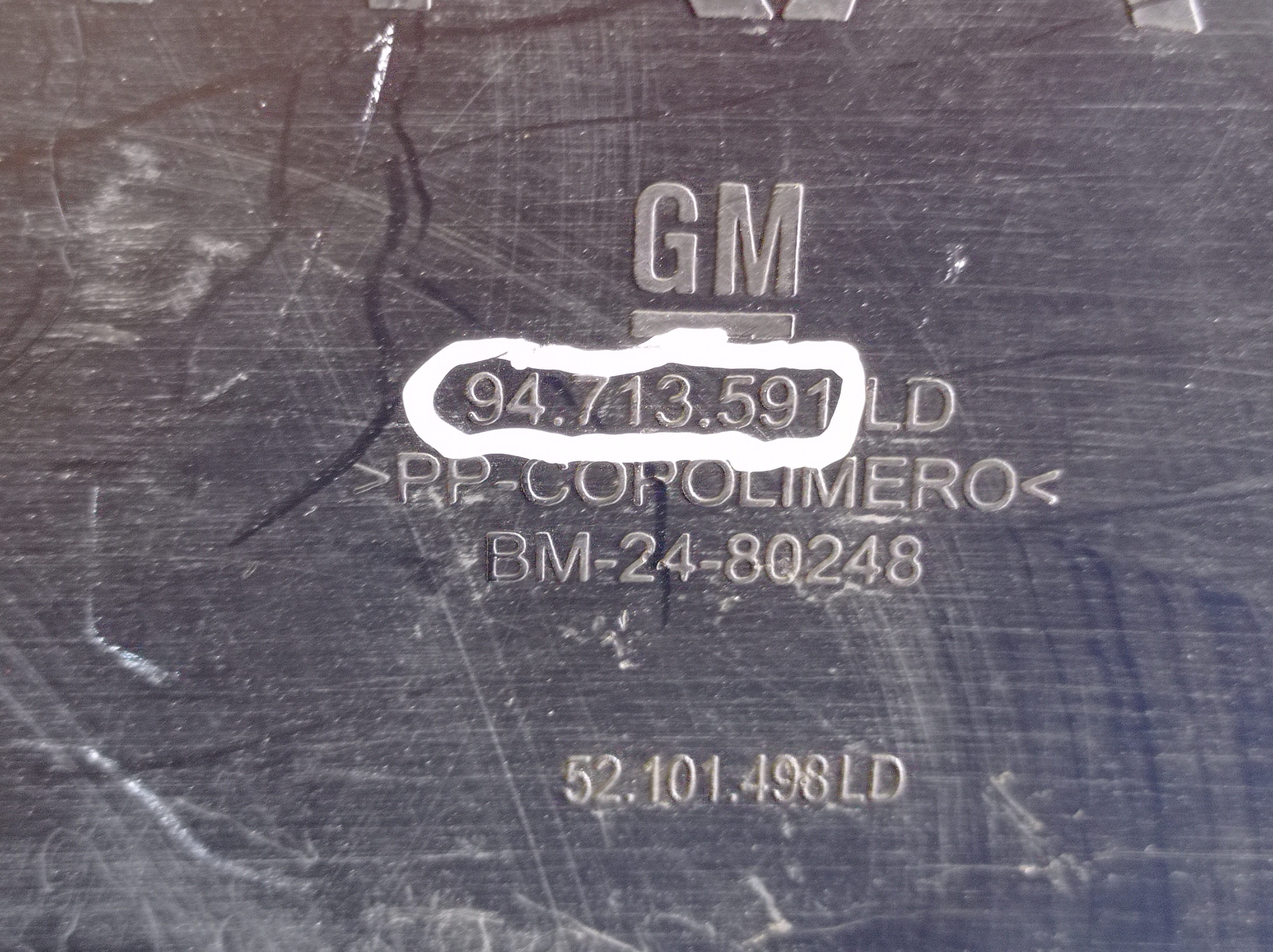 94713591 Parabarro Traseiro Direito Chevrolet S10 2012 5