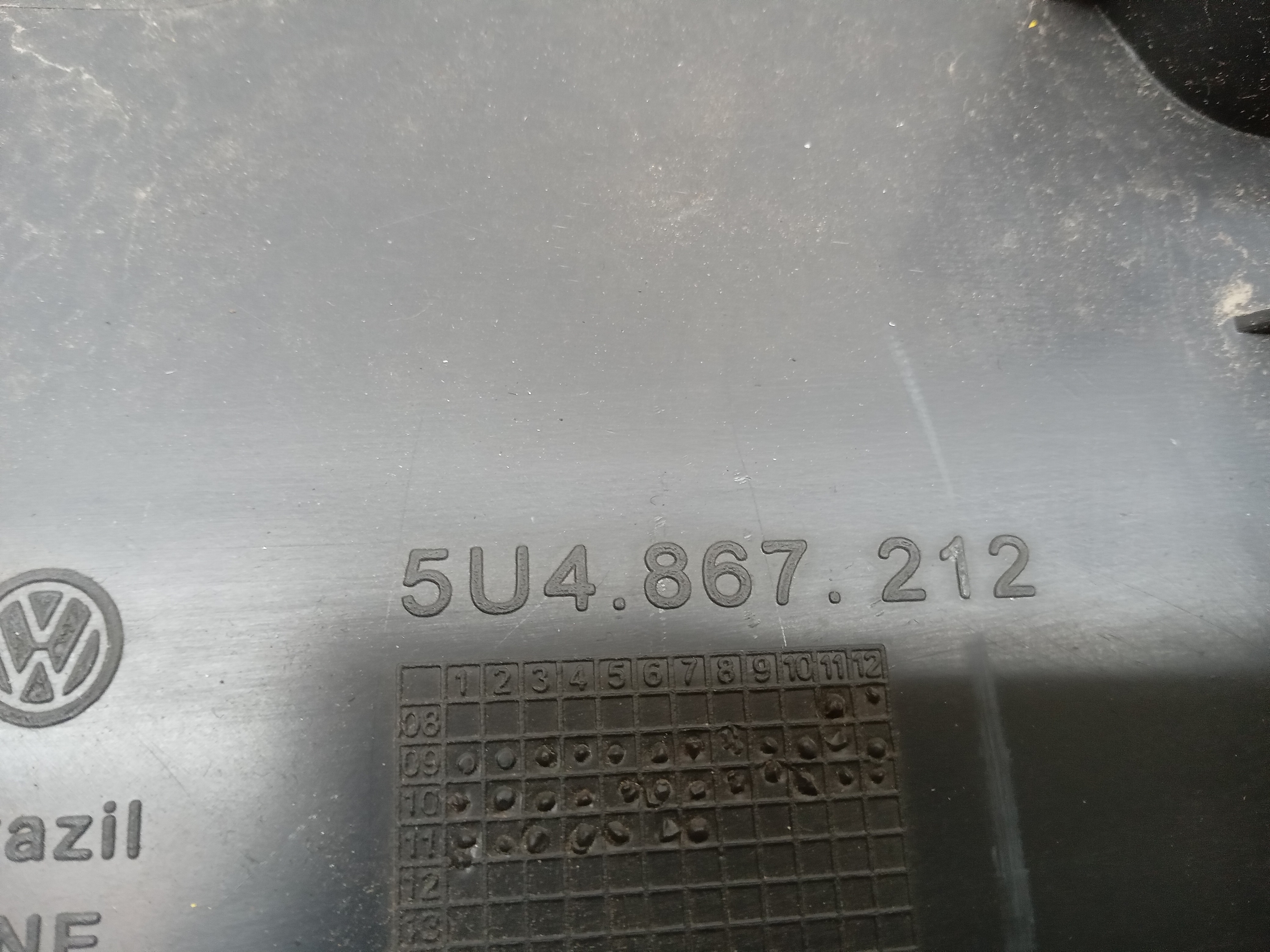 FORRO PORTA TRAS LD Volkswagen Gol 2012 3