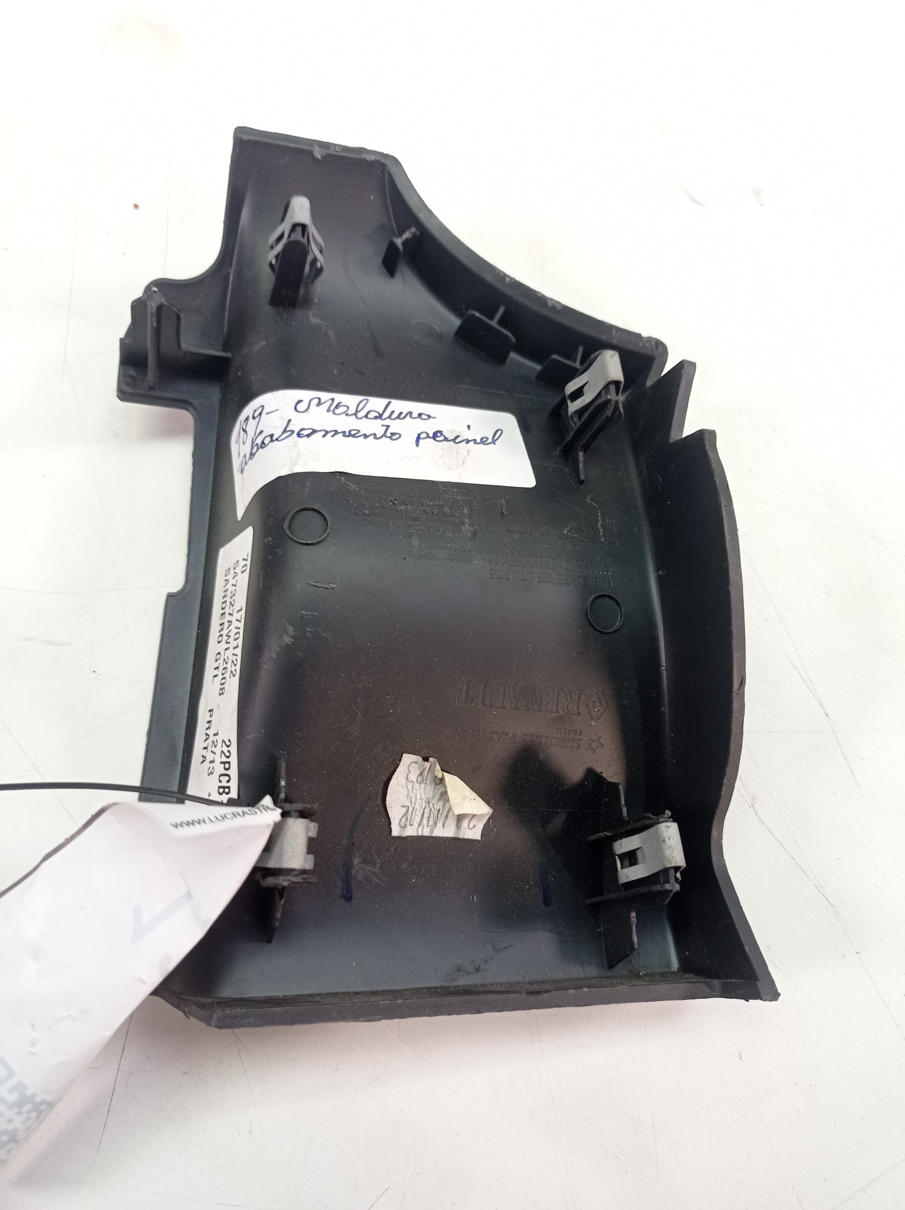 Moldura Acabamento Painel Renault Sandero Logan 681042650r 5