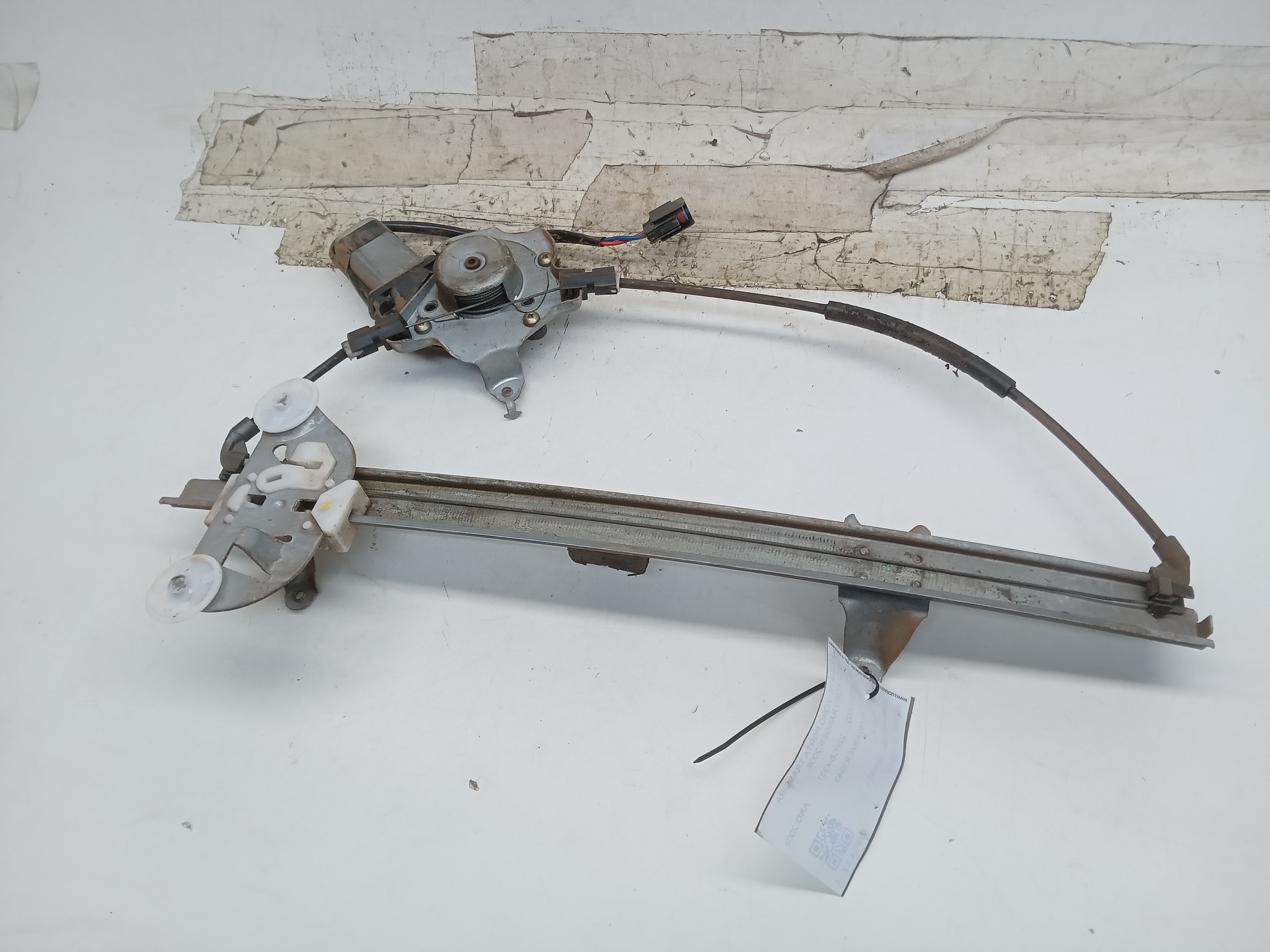 MÁQUINA DE VIDRO PORTA TRASEIRA DIREITA FORD RANGER 2008 2