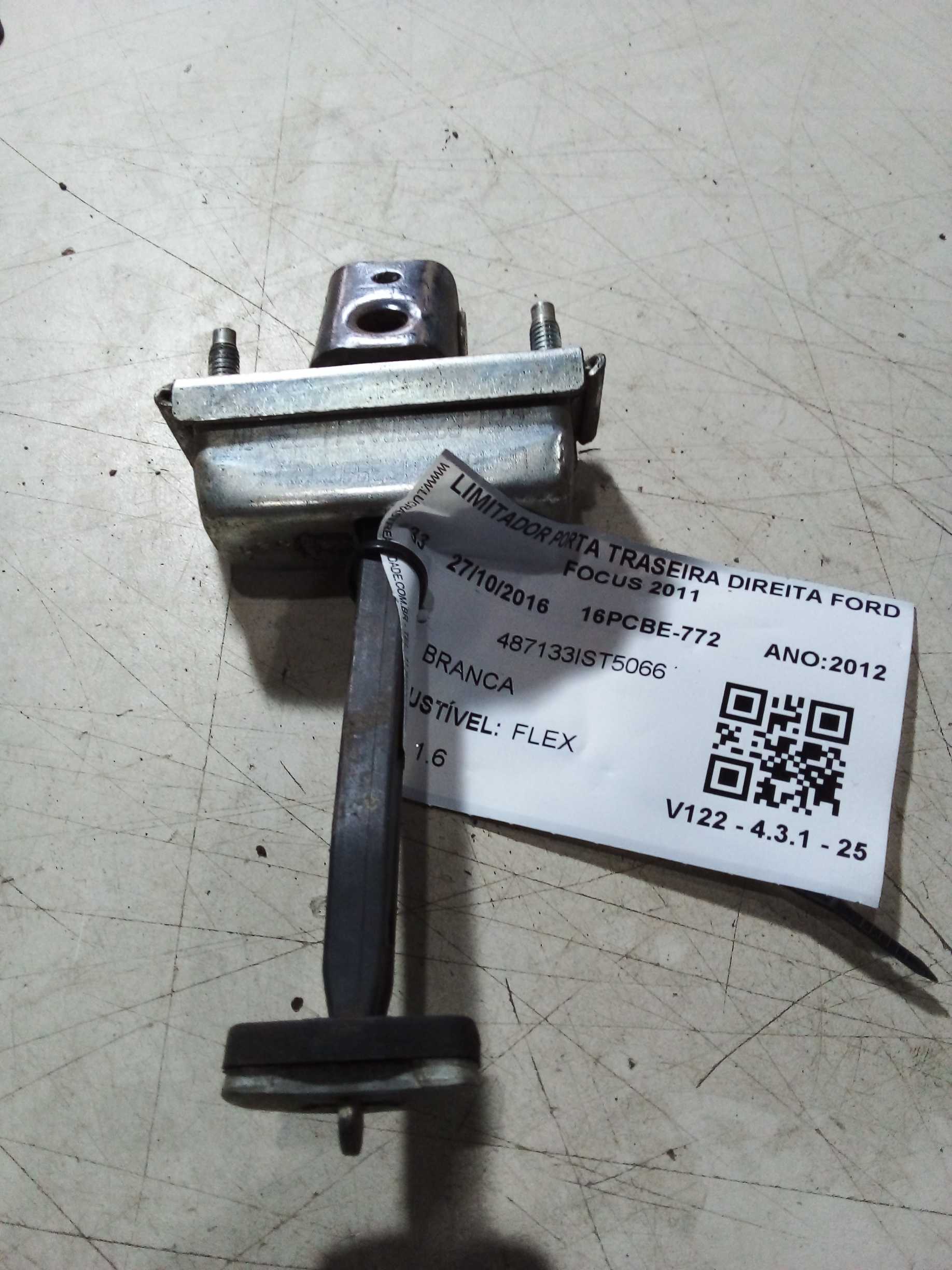 LIMITADOR PORTA TRASEIRA DIREITA FORD FOCUS 2011 2