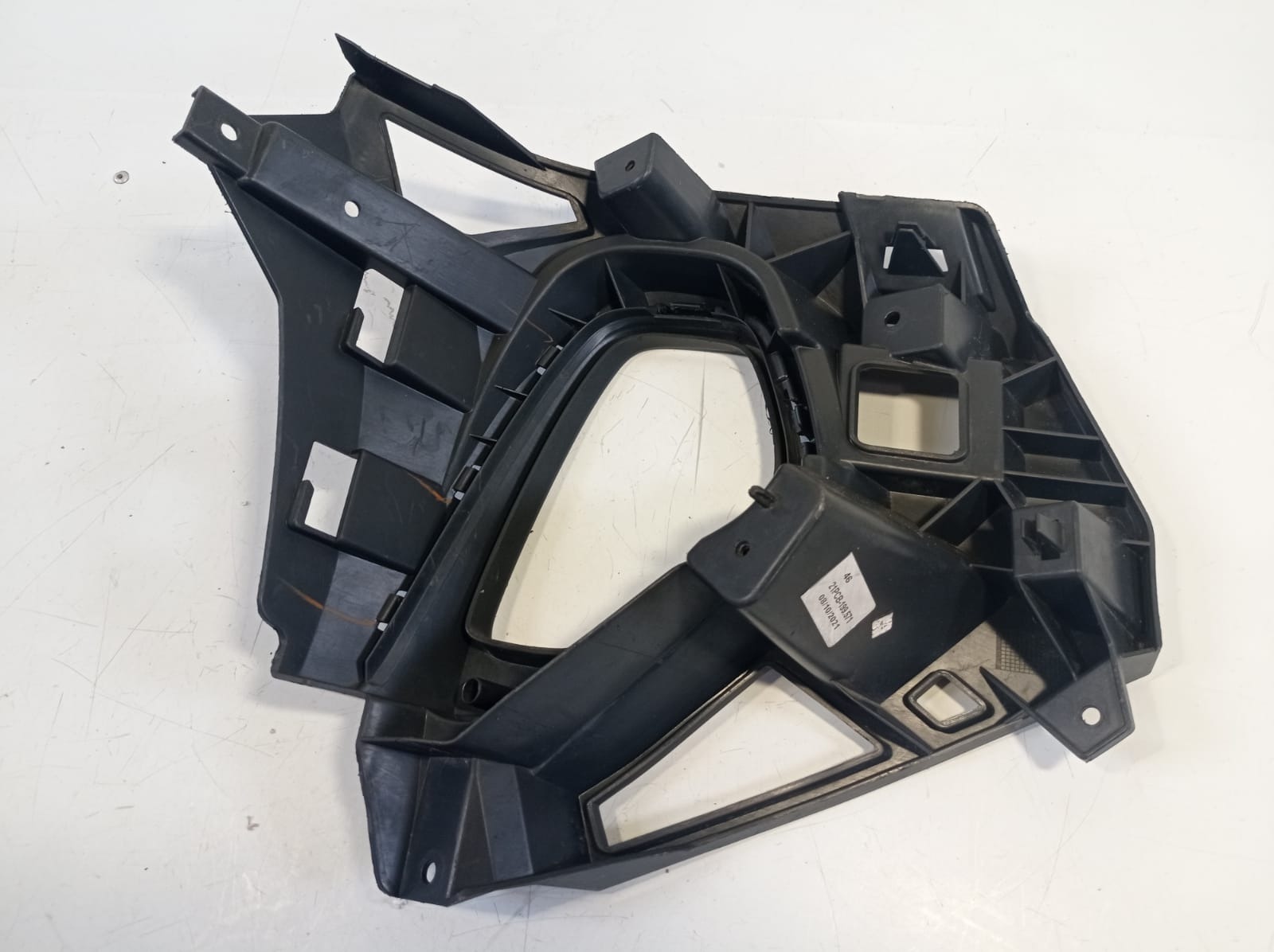* Grade Moldura Farol Milha Esquerdo Vw Nivus 2019 2021 Orig 3