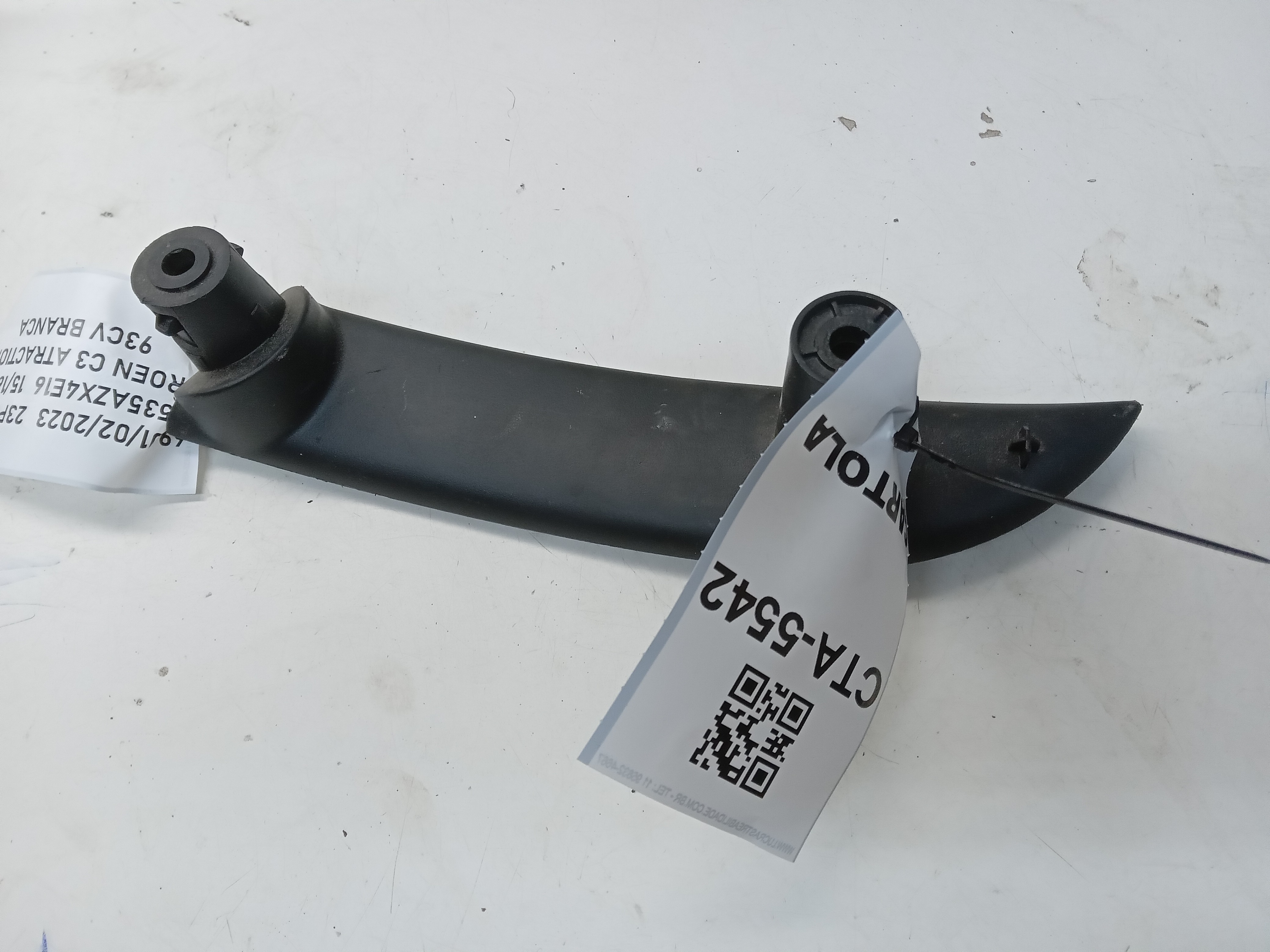 MOLDURA PUXADOR INTERNO PORTA TRAS LE CITROËN C3 2016 2