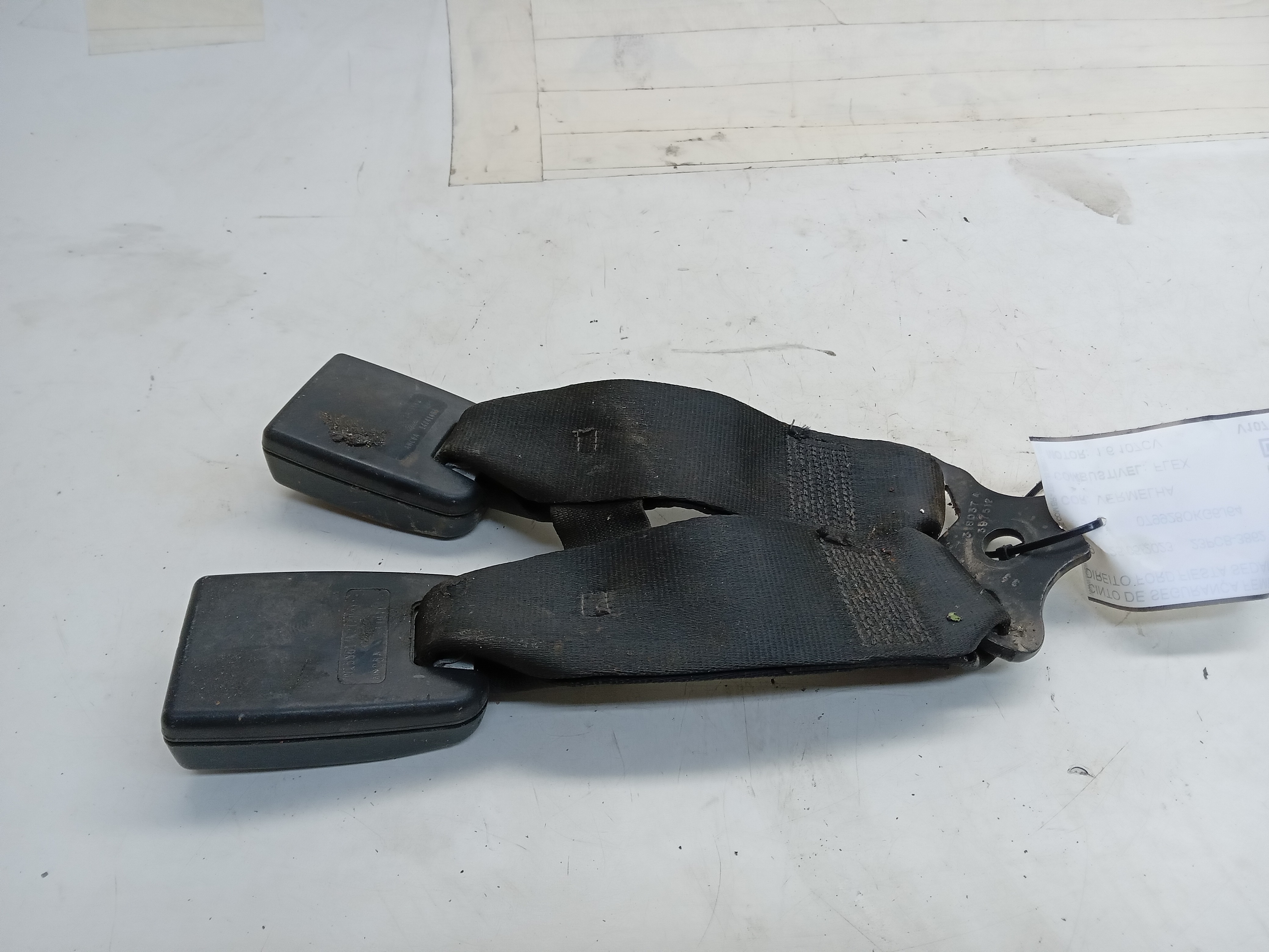 CINTO SEGURANÇA FEMEA TRASEIRO LD FORD FIESTA SEDAN 2014 2