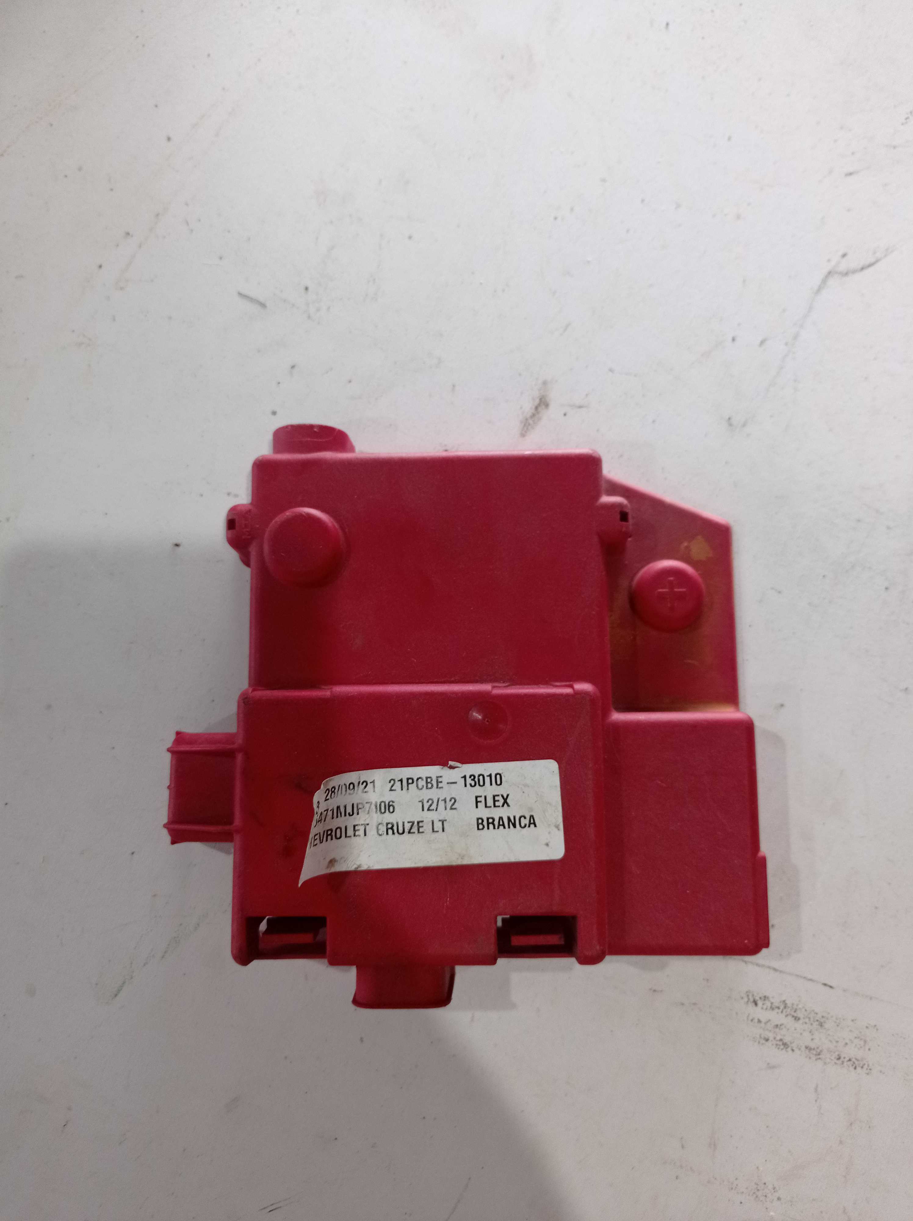 CAPA BATERIA POLO POSITIVO GM CRUZE 2012 1