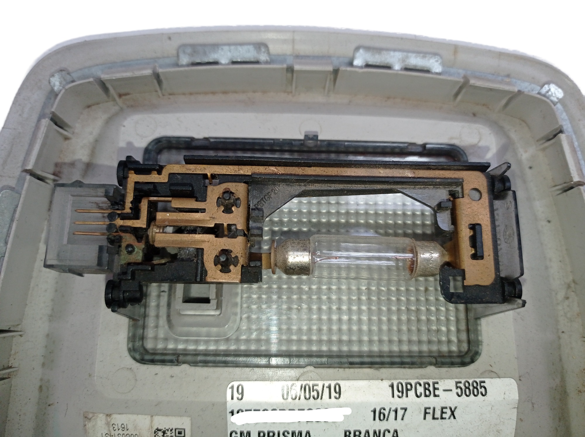 Luz De Teto Cortesia Gm Chevrolet Prisma 2016 3