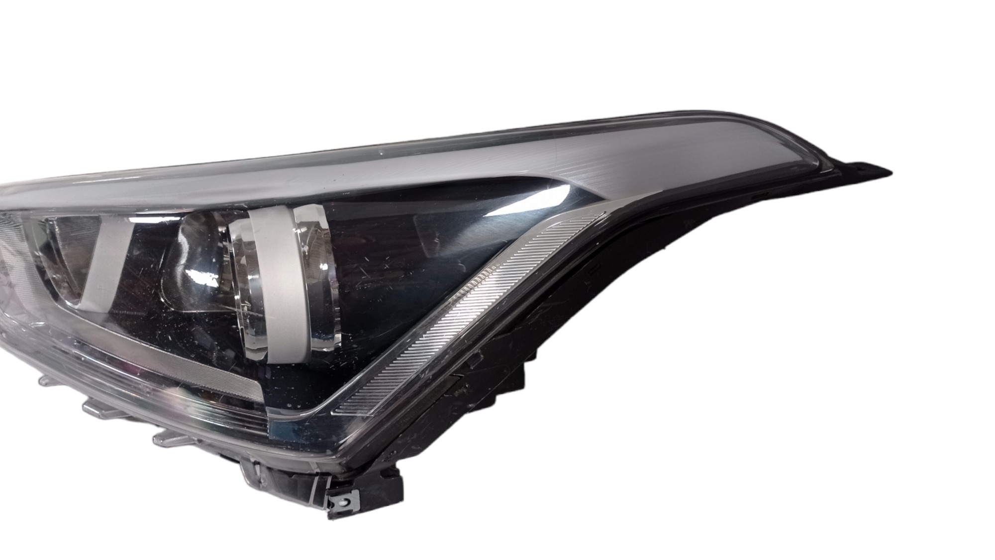Farol Esquerdo Hyundai Creta Led Mascara Negra 17 23 Recu 5