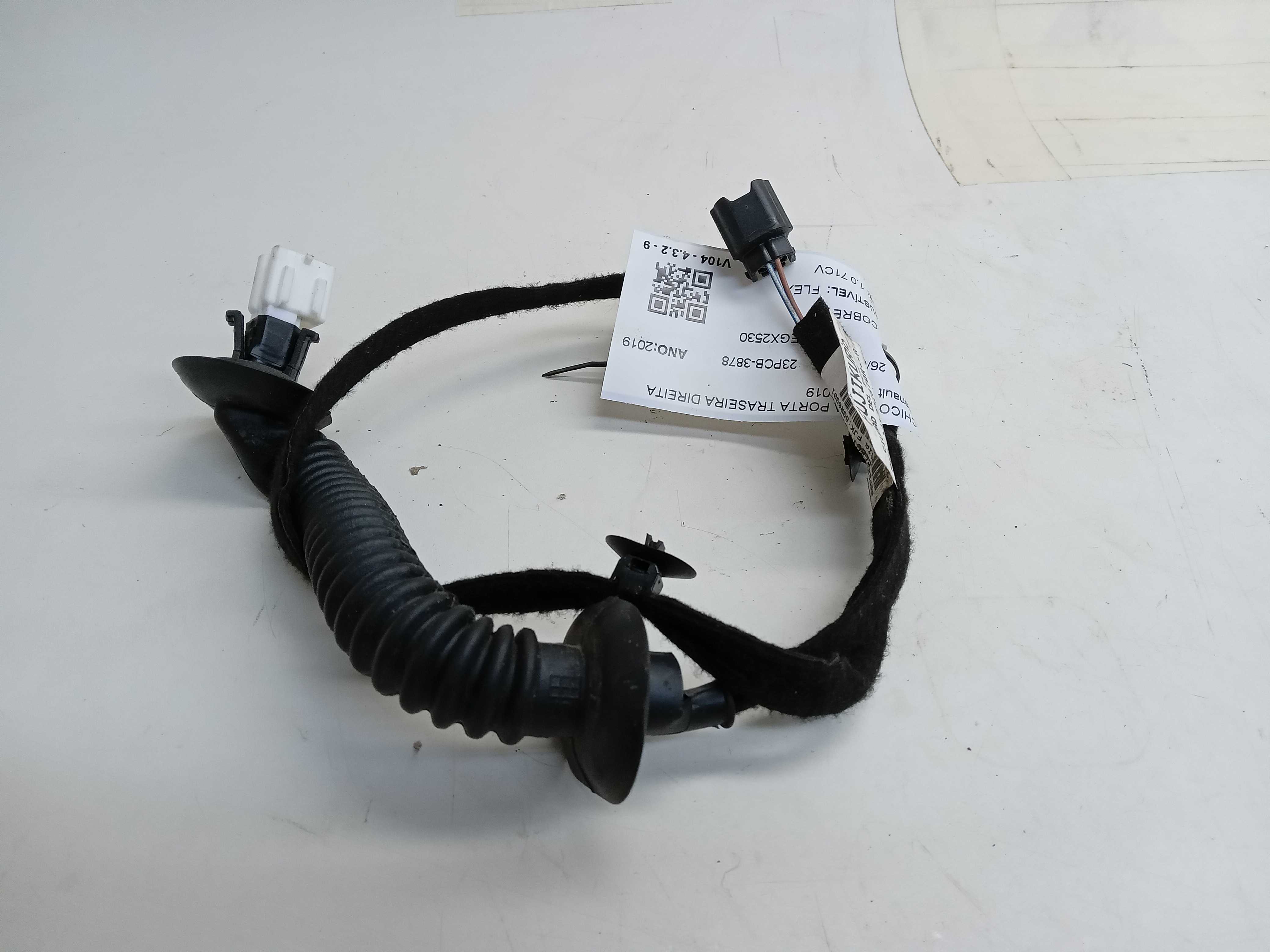 CHICOTE DA PORTA TRASEIRA DIREITA Renault Kwid 2019 2