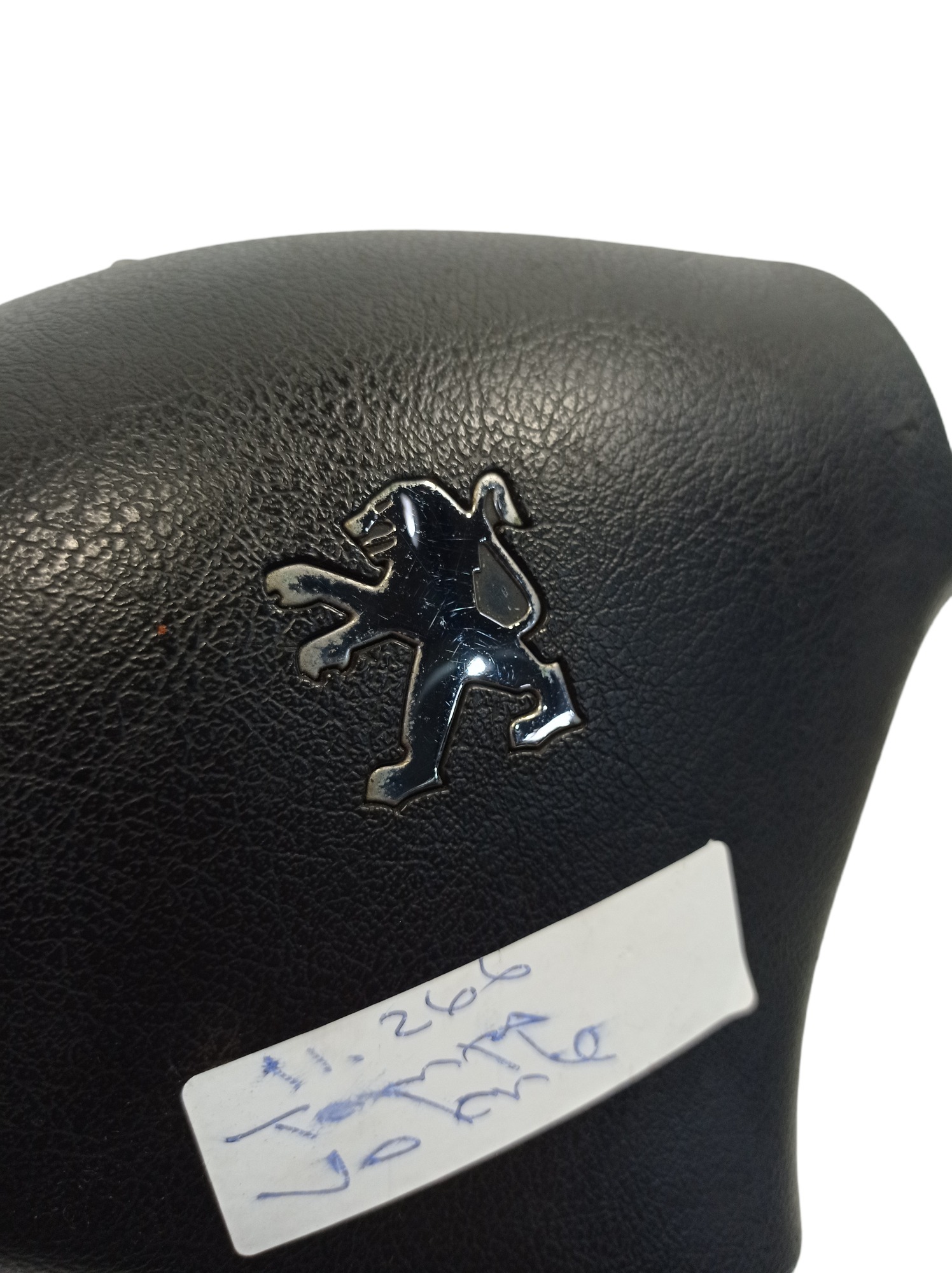 Tampa Capa Miolo Buzina Volante Peugeot 207 2008/2010 3