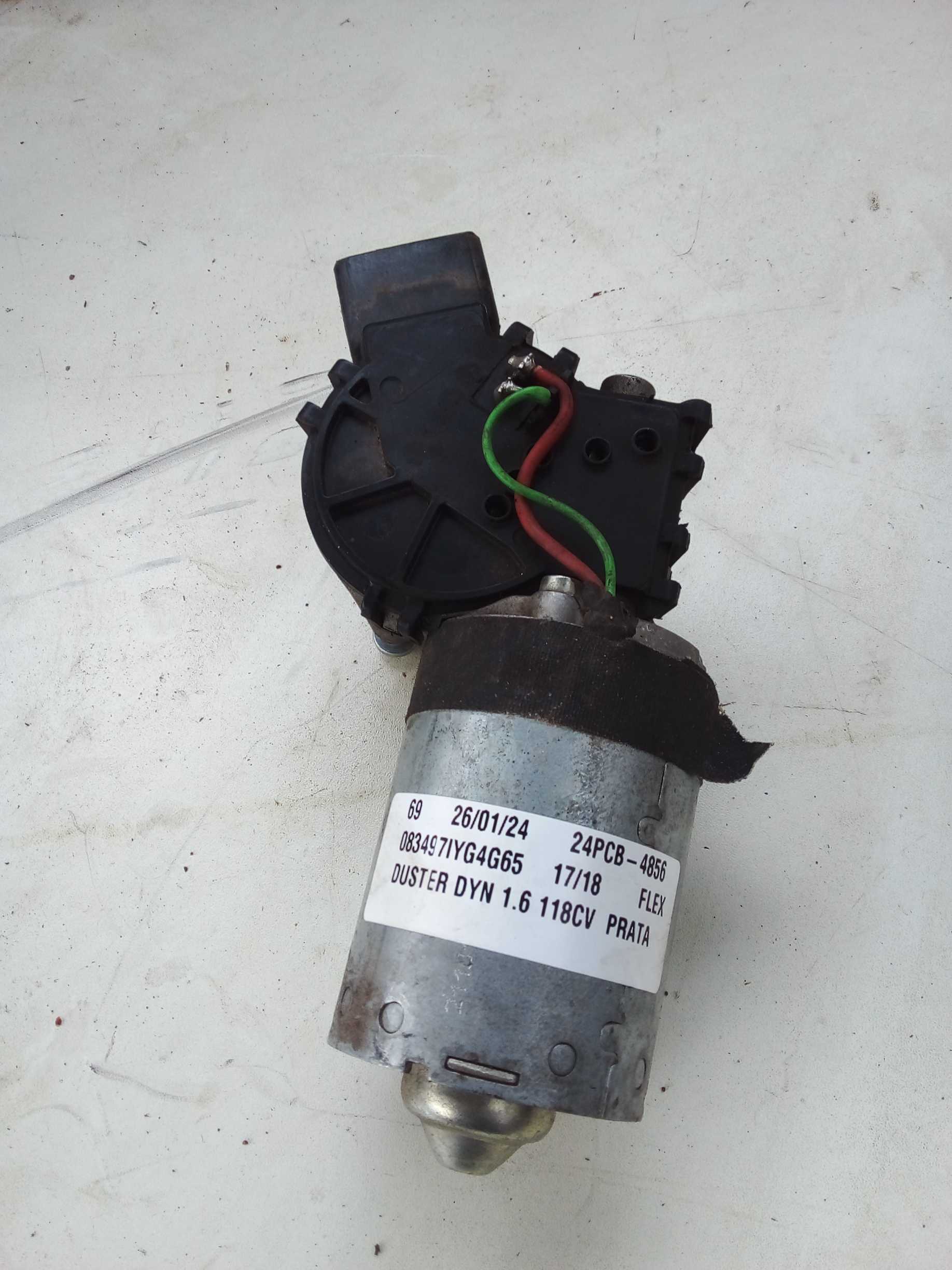 MOTOR LIMPADOR PARABRISA DUSTER 2017 1