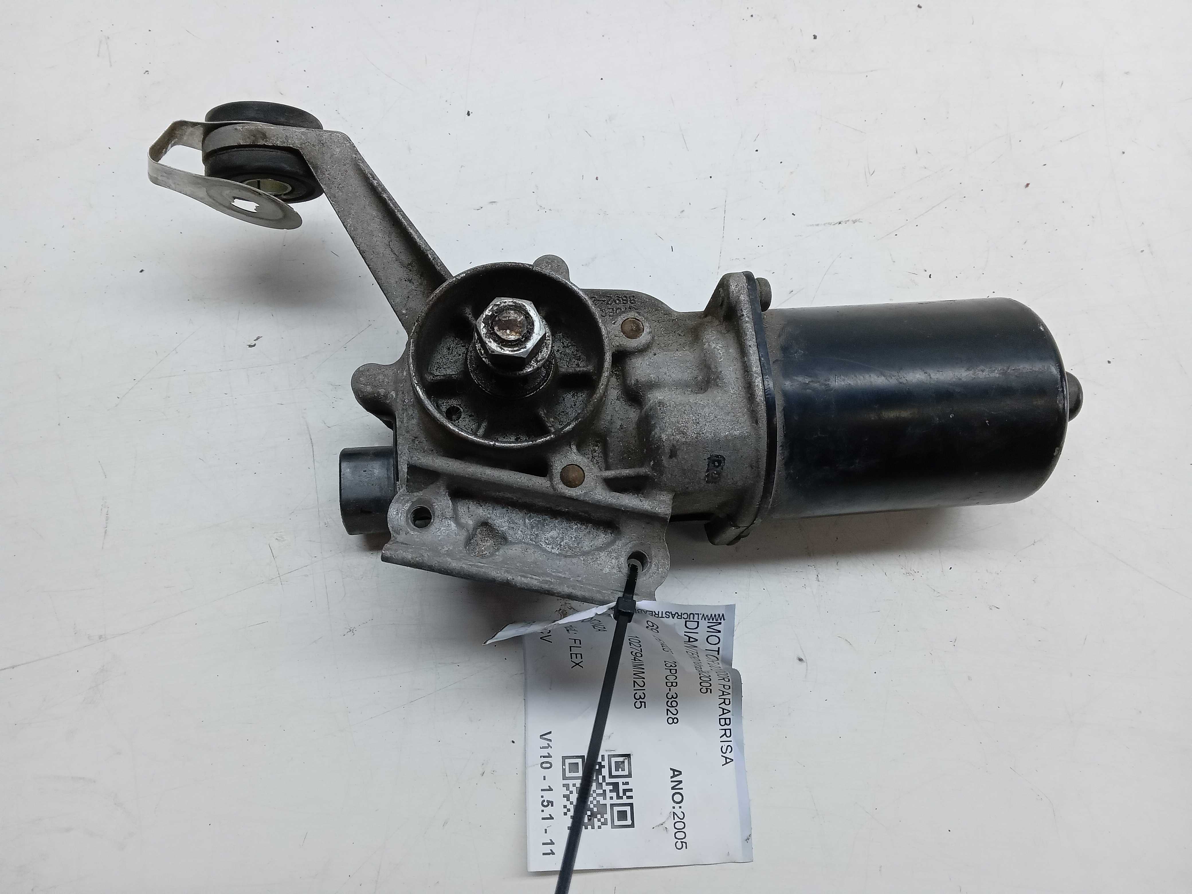 MOTOR MÁQUINA GALHADA LIMPADOR PARABRISA HONDA FIT 2005 1