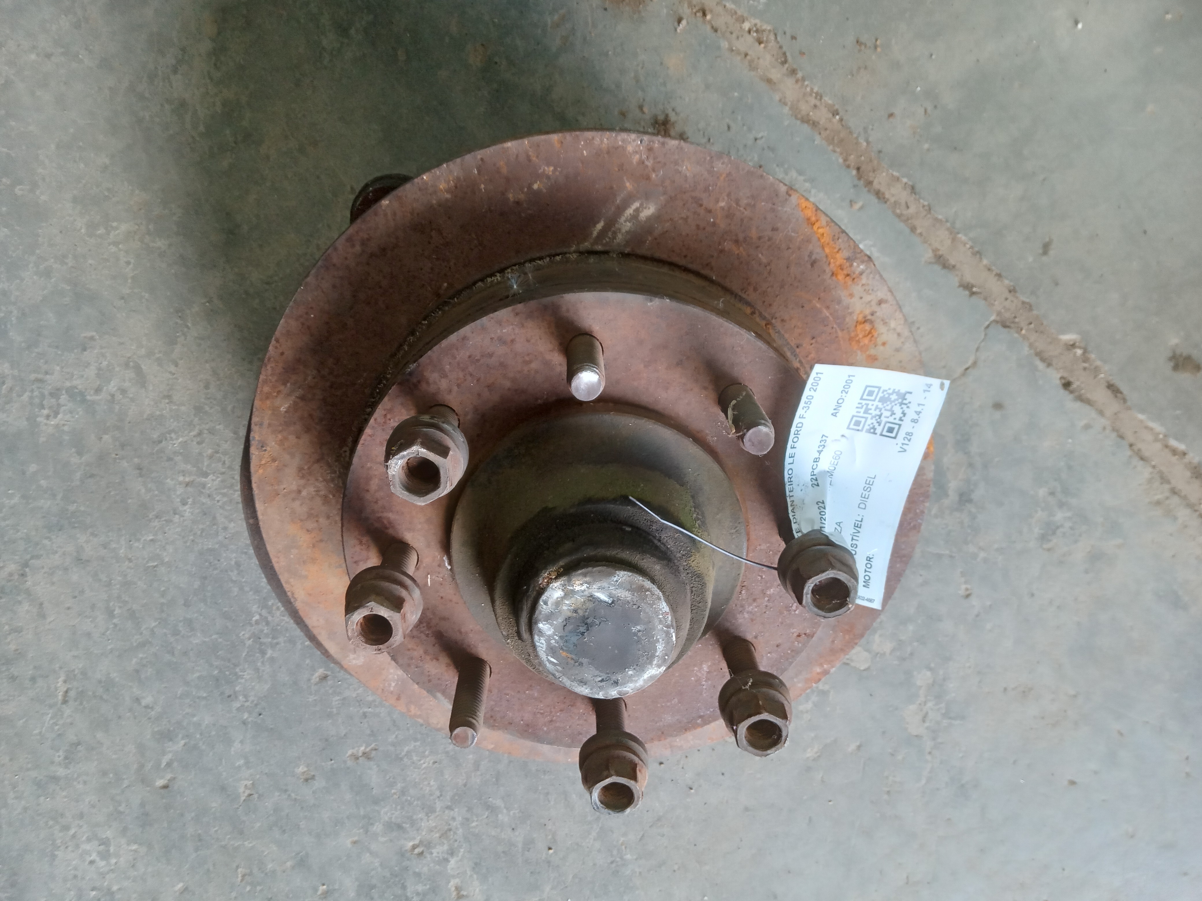 MONTANTE DIANTEIRO LE Ford F350 2001 2