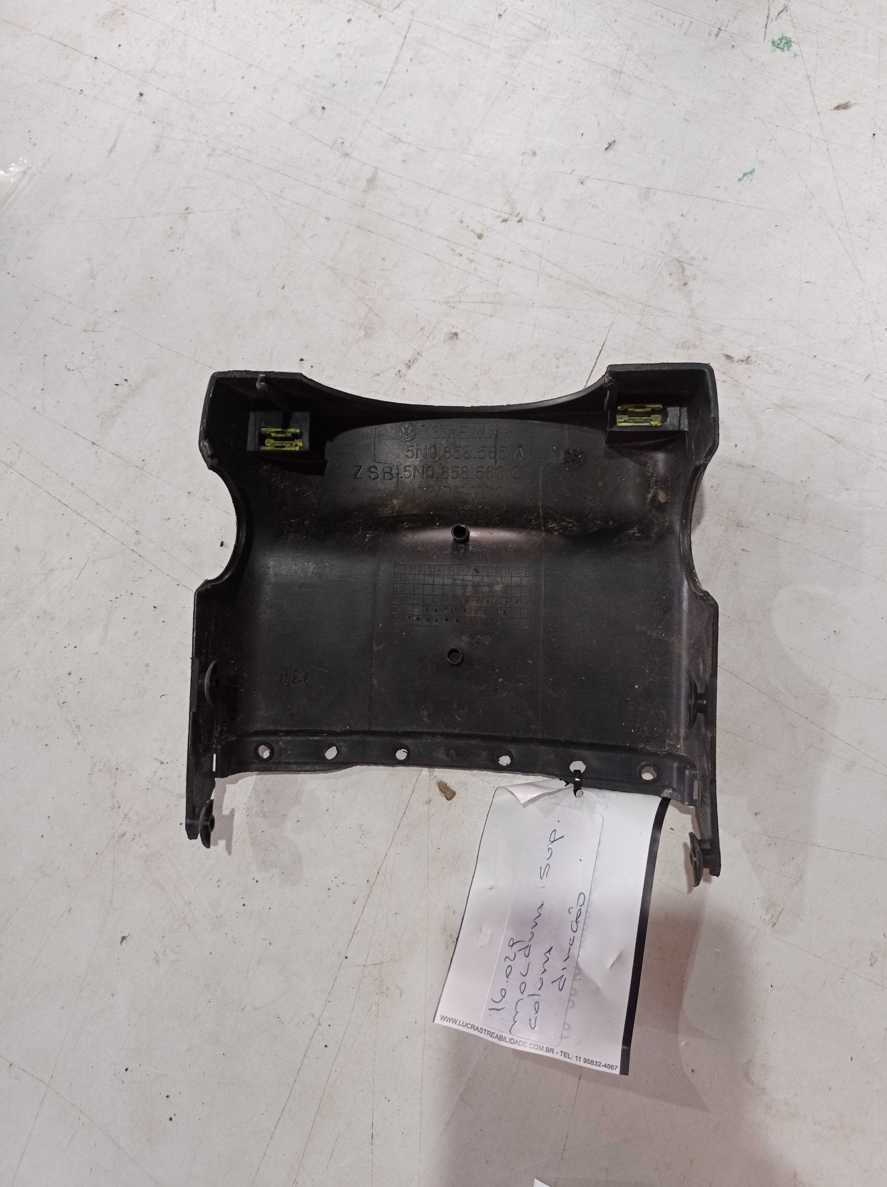 MOLDURA SUPERIOR COLUNA DIREÇÃO VOLKSWAGEN JETTA 2013 2