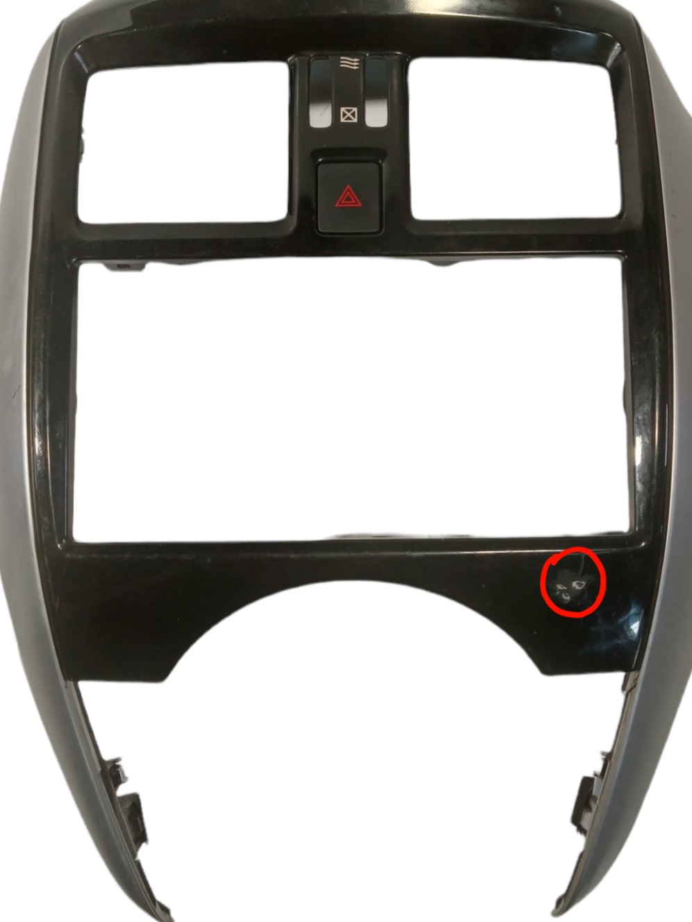 682603ke1a Moldura Do Painel Central Nissan Versa 2015/16 4