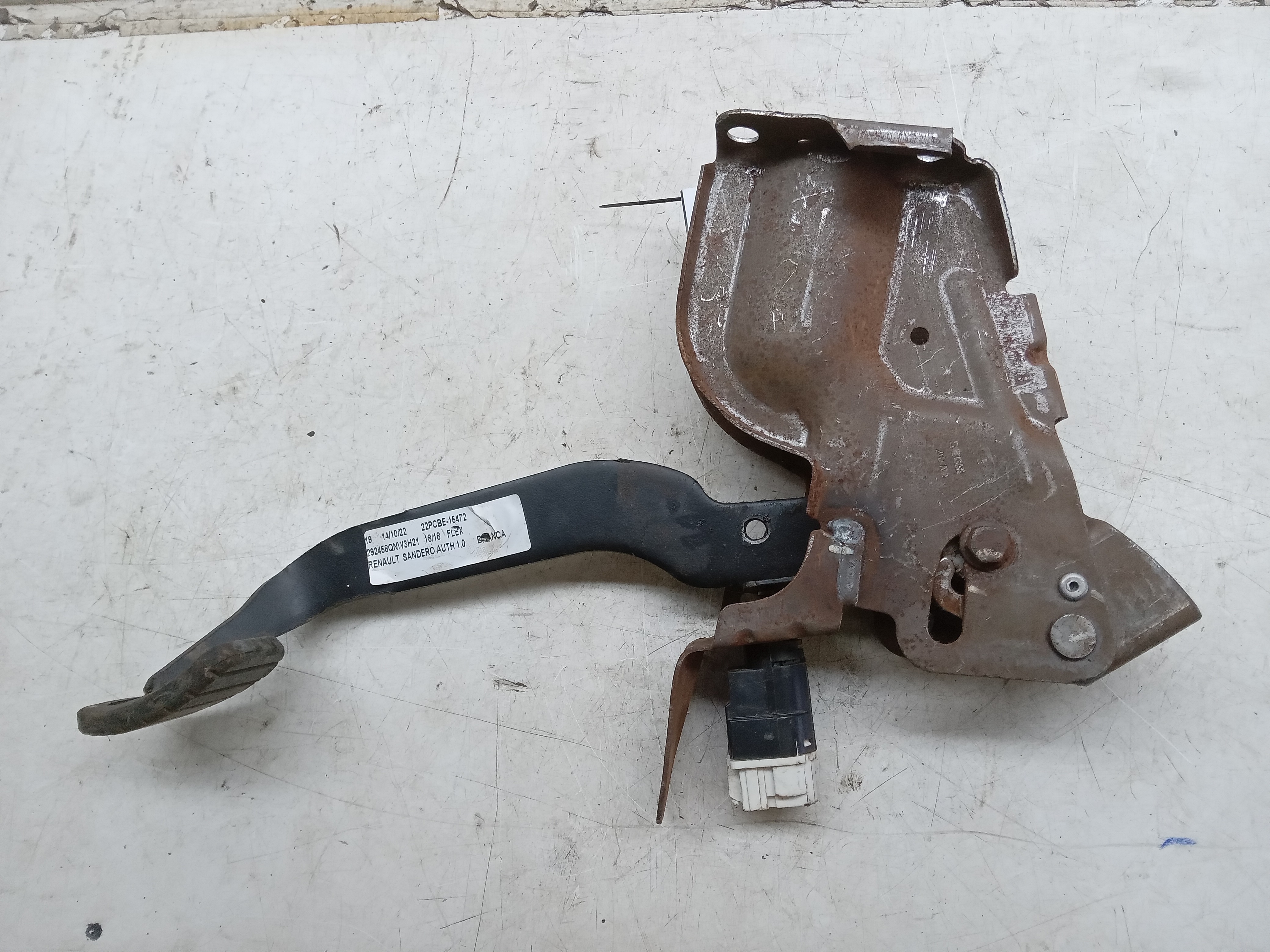 PEDAL FREIO RENAULT SANDERO 2018 2