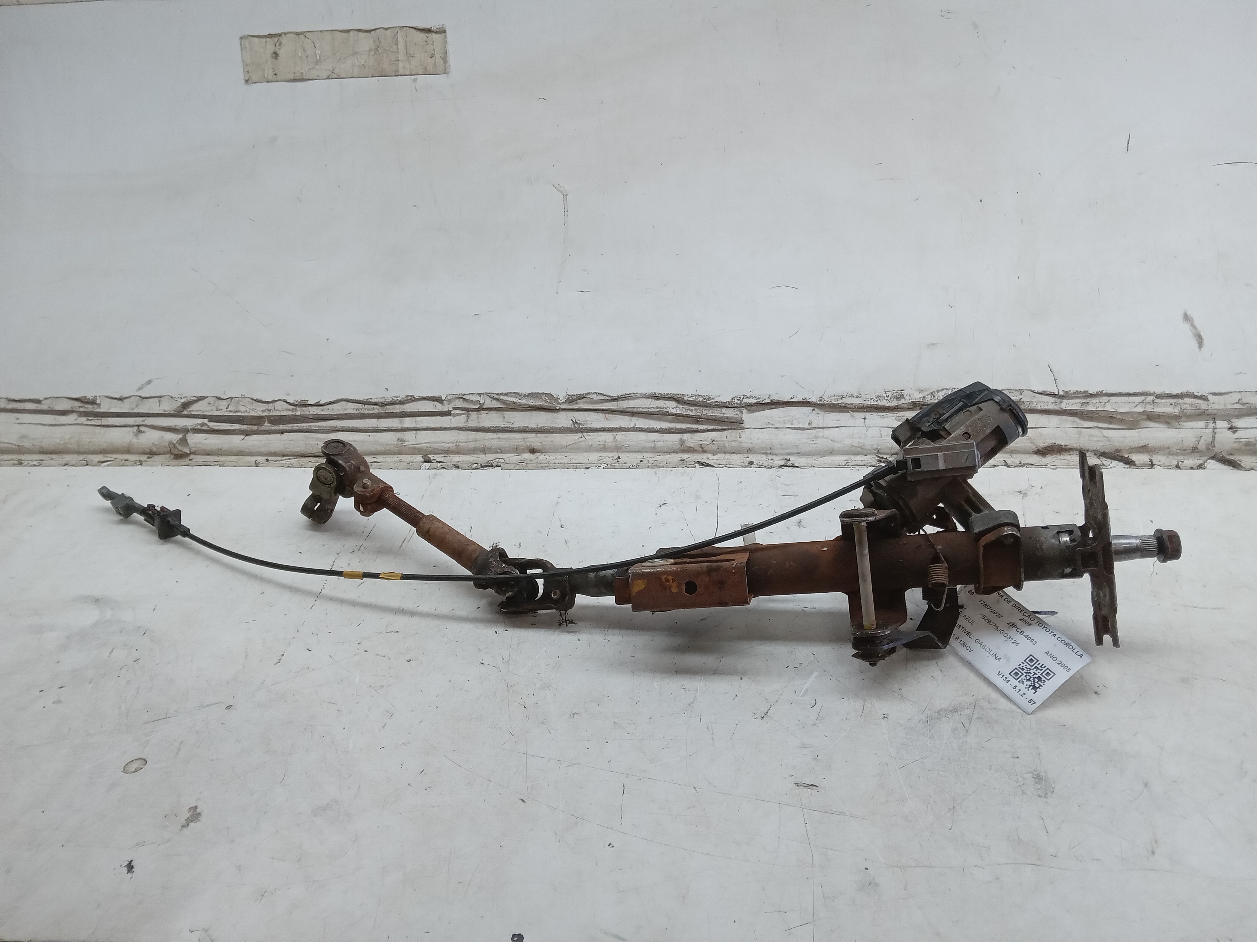 COLUNA DIREÇÃO TOYOTA COROLLA 2005 2