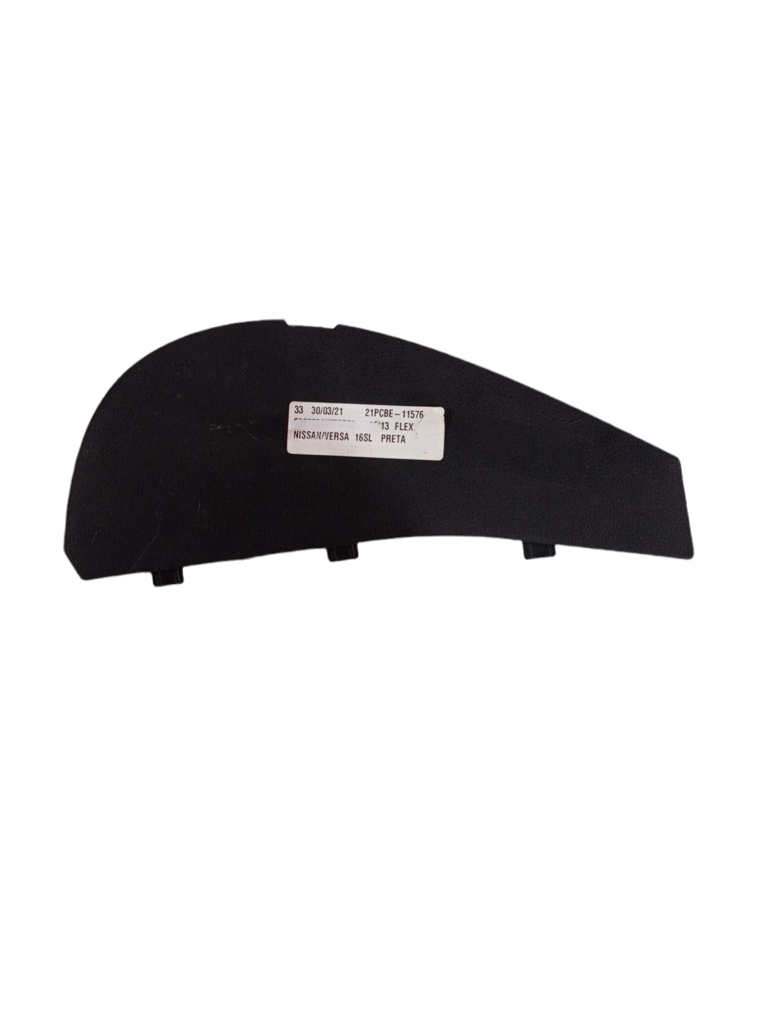 684991hk0a Acabamento Esq Painel Nissan Versa 2012 2013 Preto Xxxx