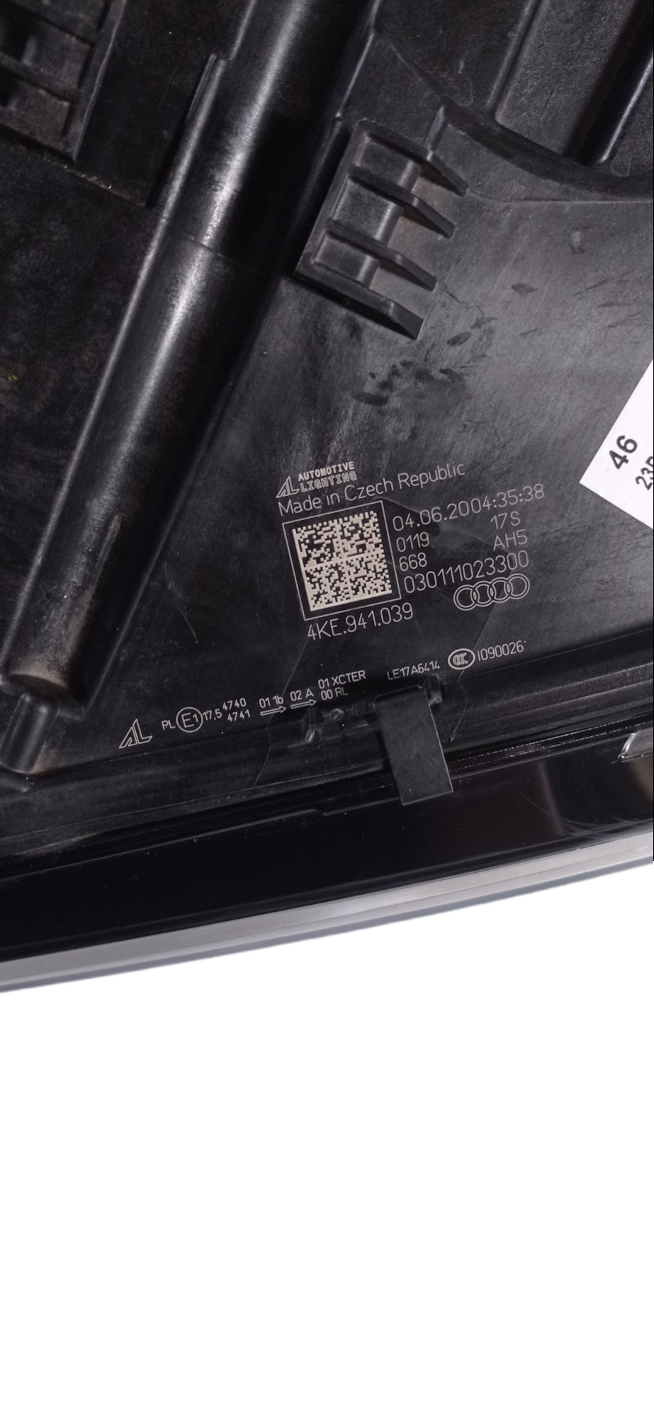 Farol Diant Esquerdo Audi E-tron 2020 2023 Com Led P/ Recu 9