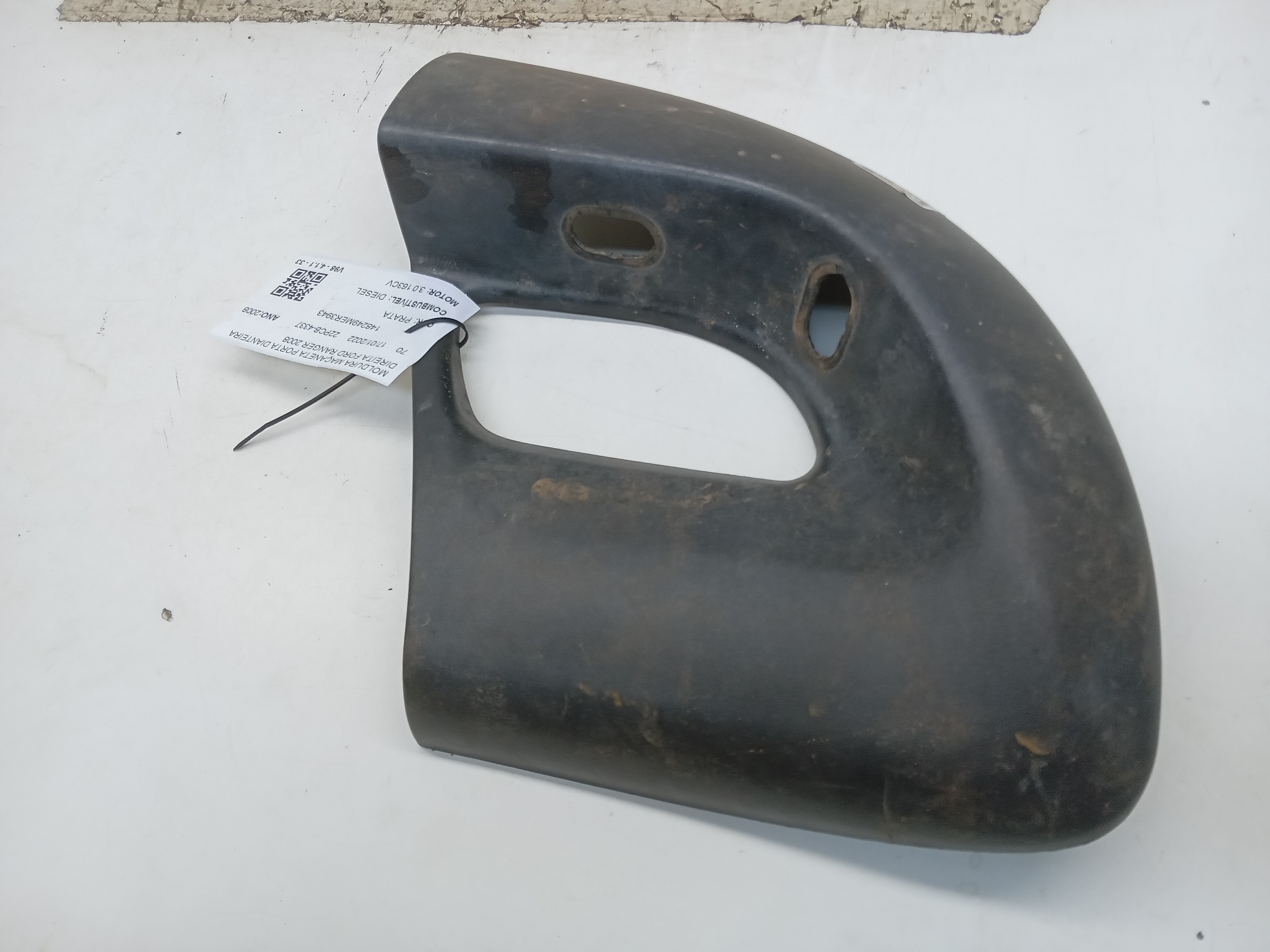 MOLDURA MAÇANETA PORTA DIANTEIRA DIREITA FORD RANGER 2008 1