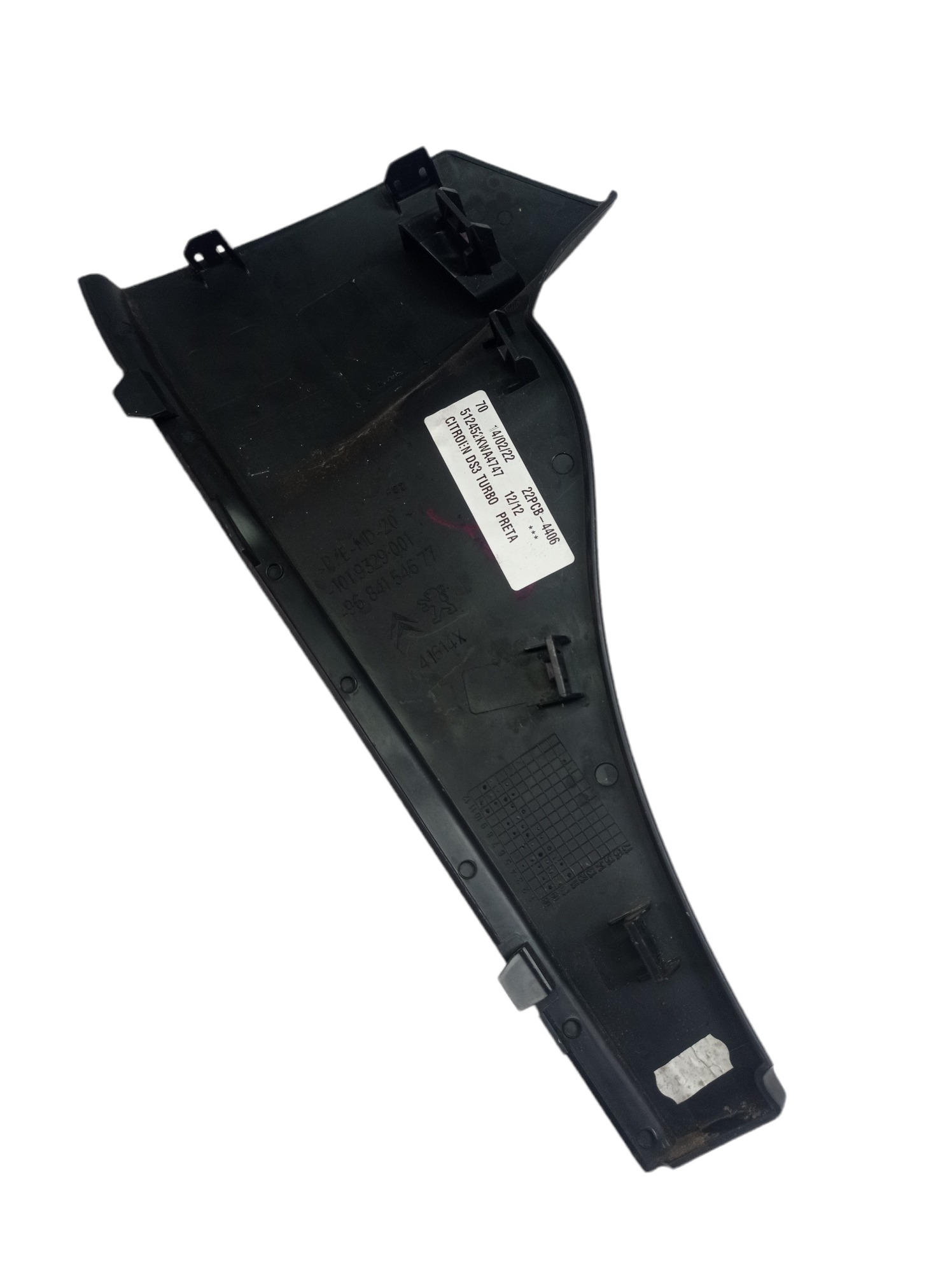 Tampa Moldura Painel Direito Citroen Ds3 2012 1019329001 4