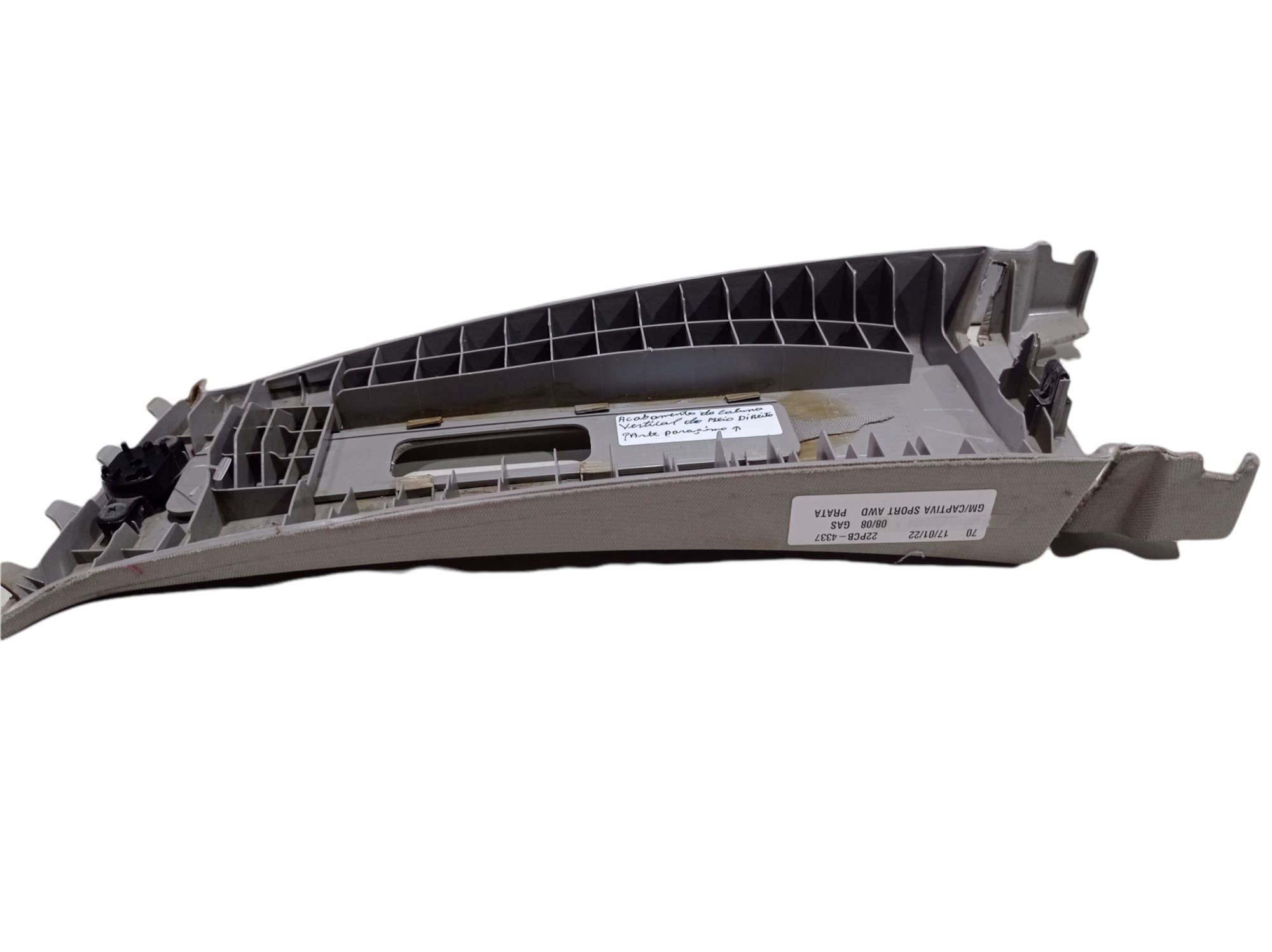 Acabamento Sup Direito Coluna Central Sup Gm Captiva 2008 6