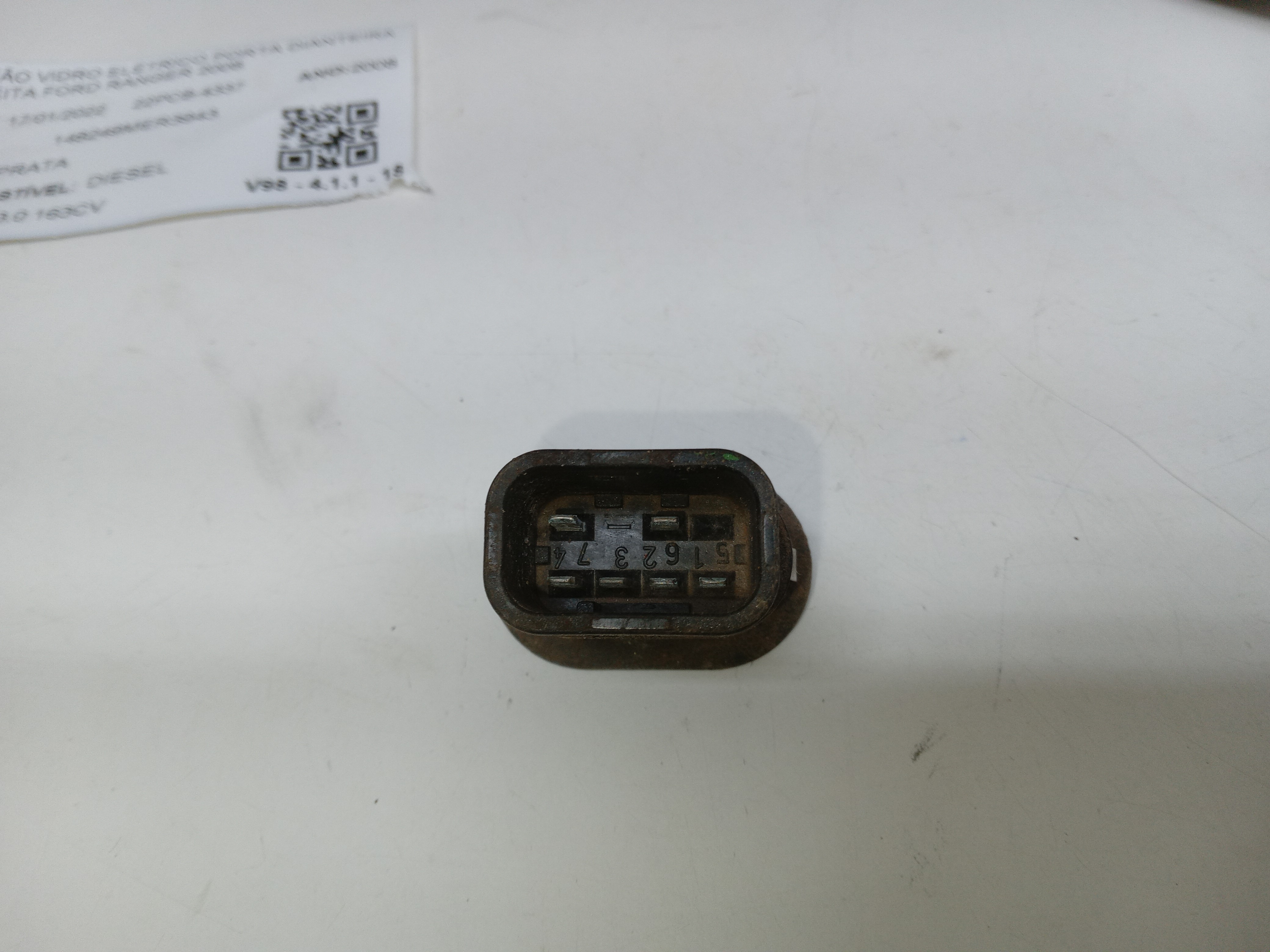 BOTÃO VIDRO ELÉTRICO PORTA DIANTEIRA LD FORD RANGER 2008 3