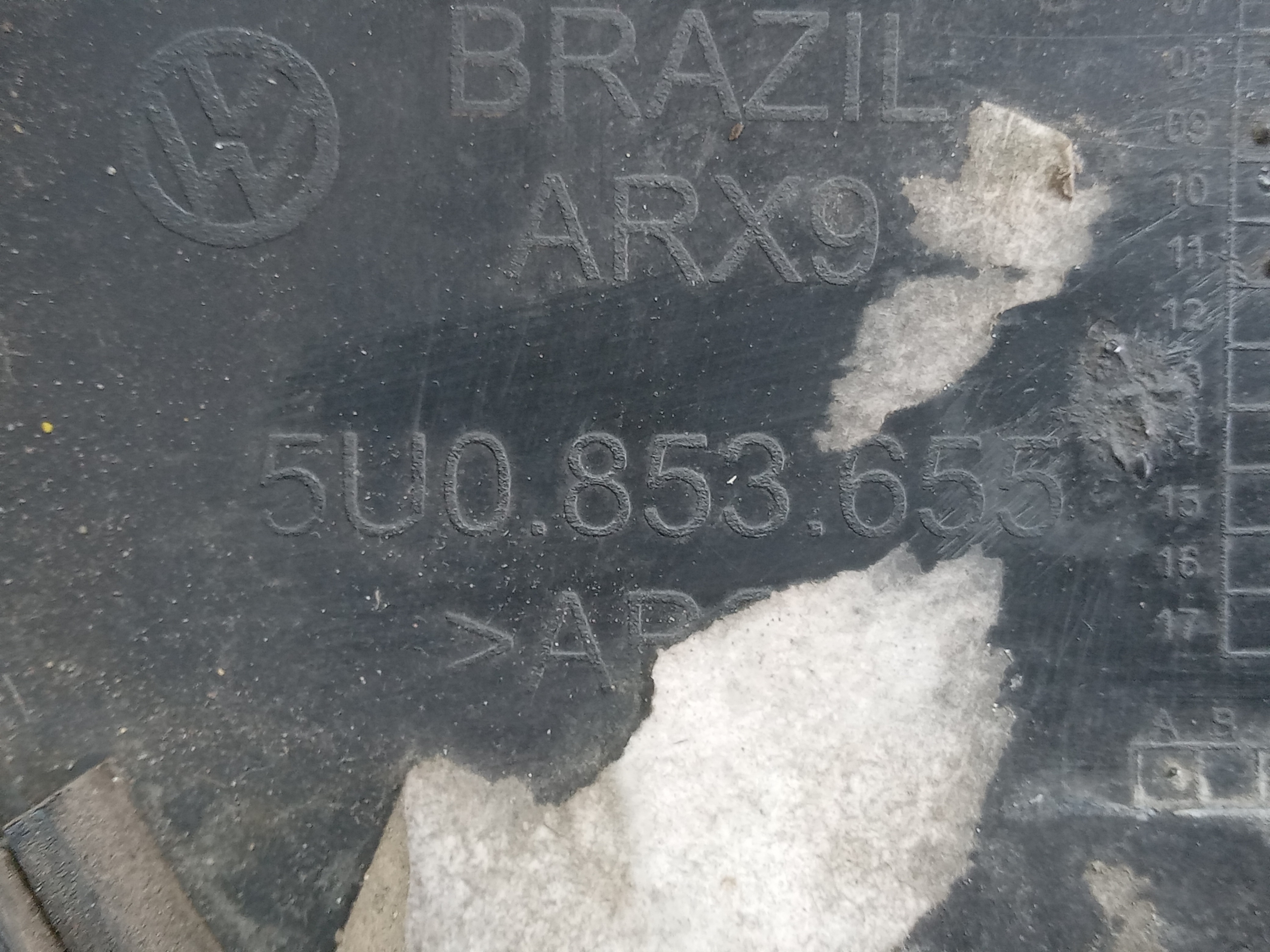GRADE DIANTEIRA Volkswagen Gol 2012 3