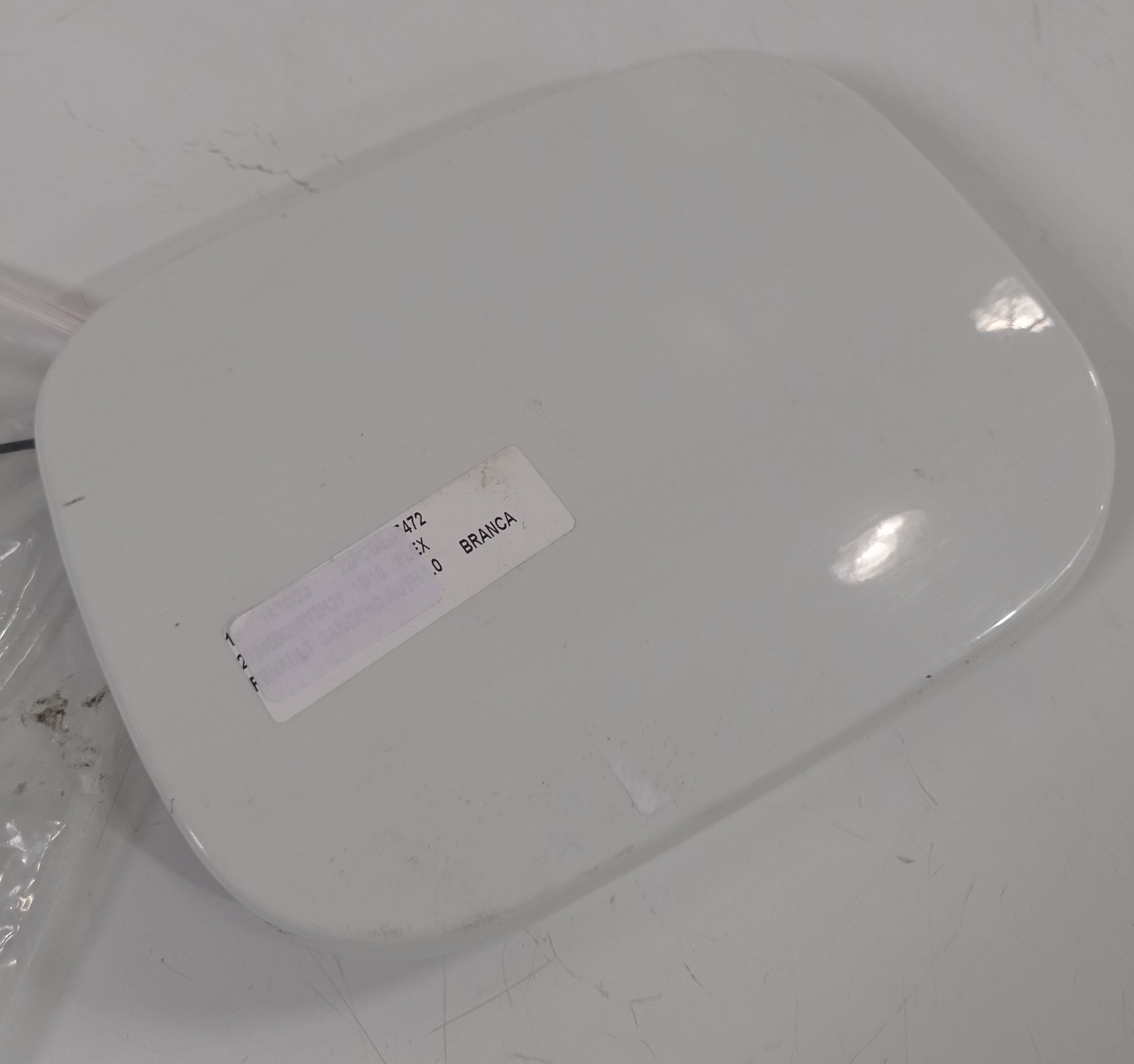 Portinhola Tanque Combustível Renault Sandero 2016 Original Branco 2016 3
