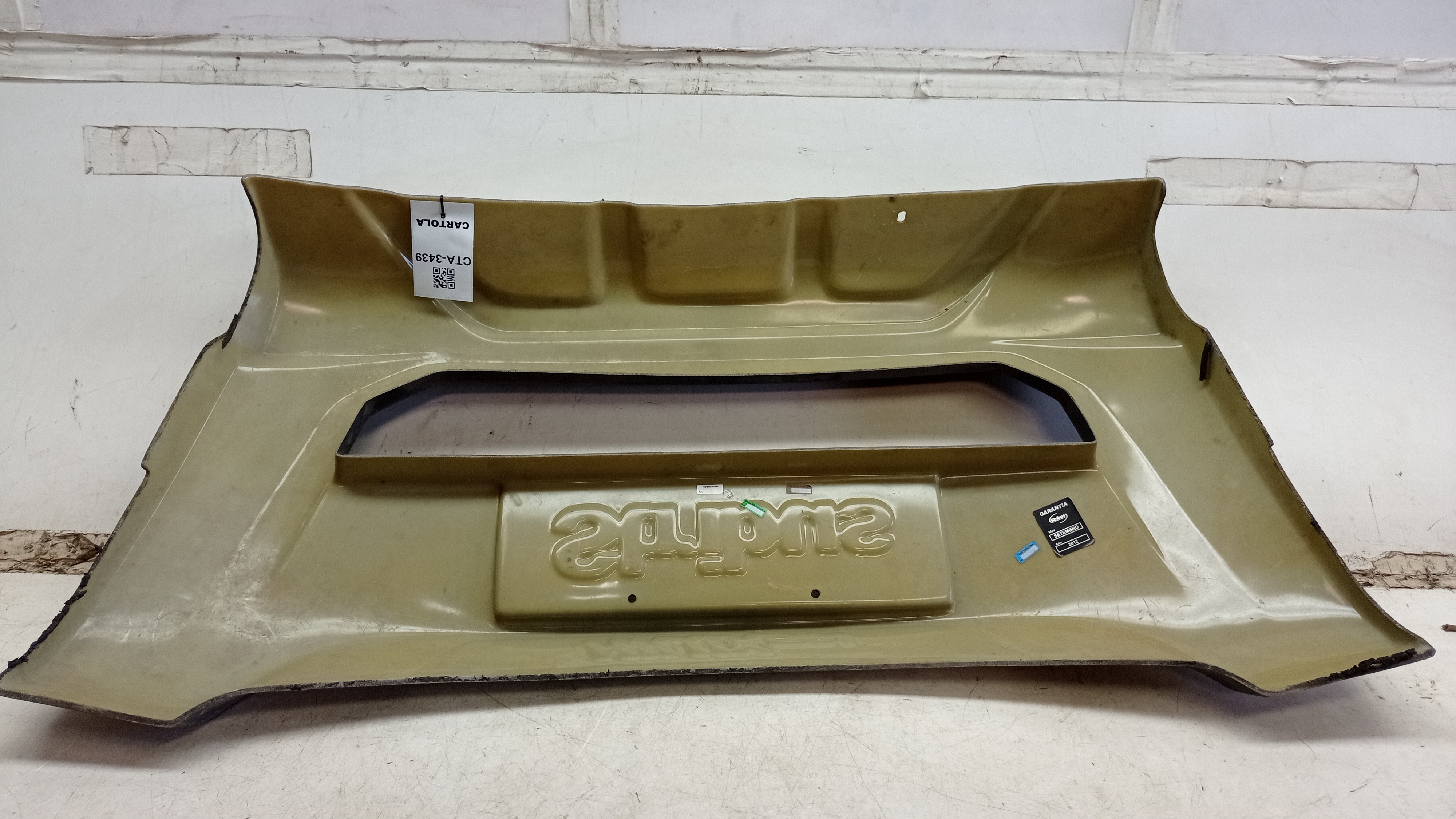 OVERBUMPER DIANTEIRO HILUX SW4 2005  2011 2