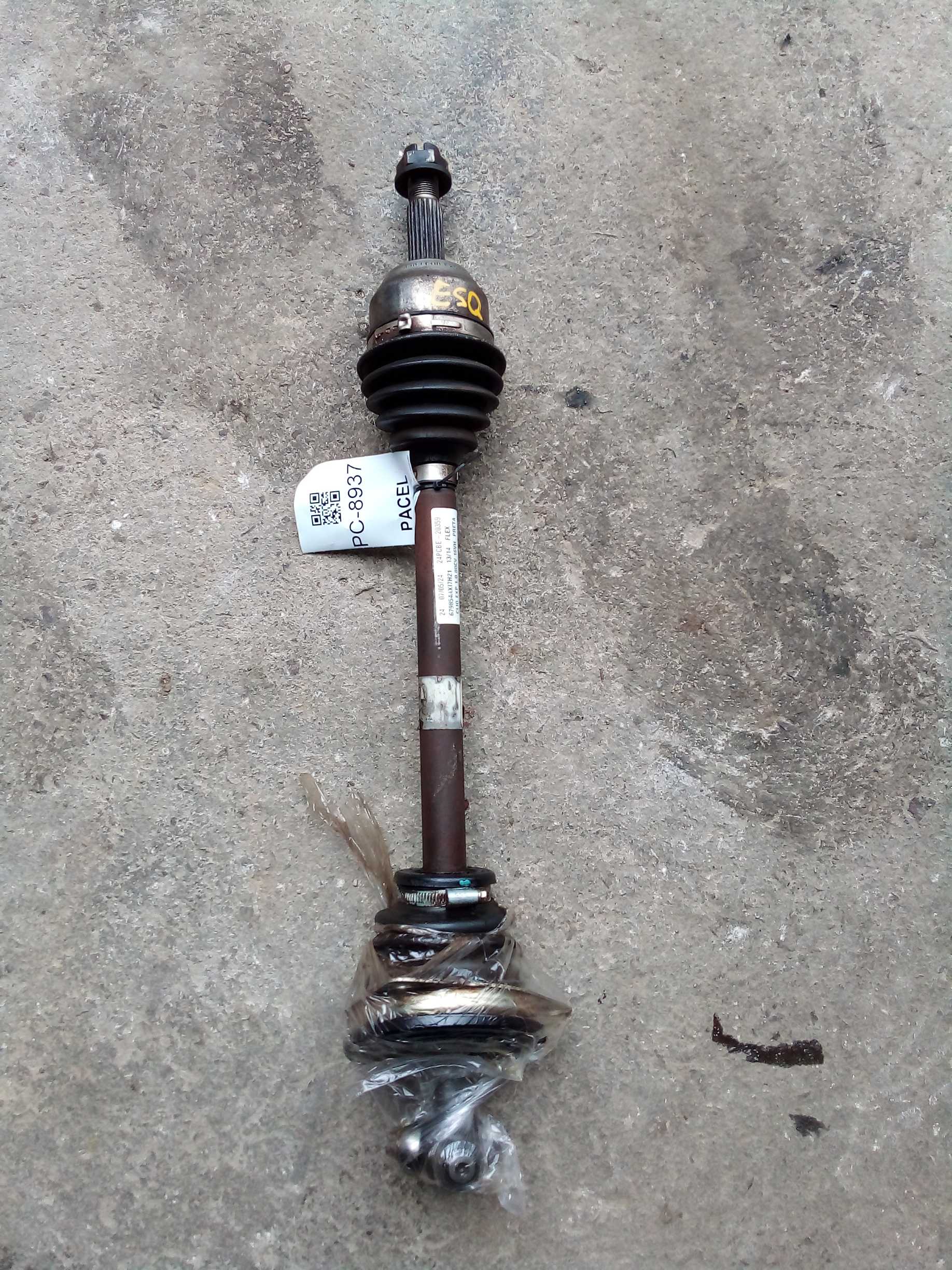 Semi-eixo Renault Clio expression 1.0 80 CV lado esq. 2014.