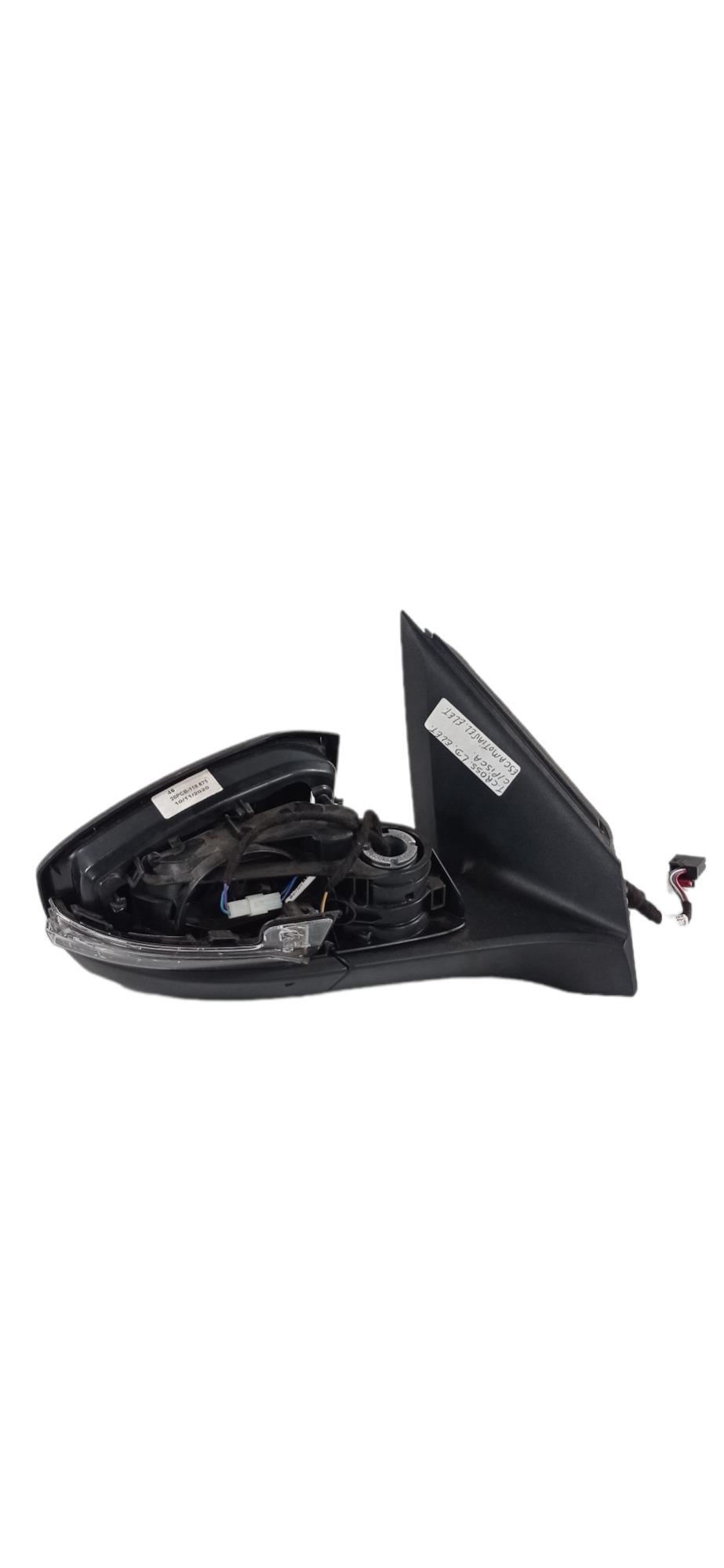 Retrovisor Elétrico Direito Com Pisca Retratil Vw Tcross 4